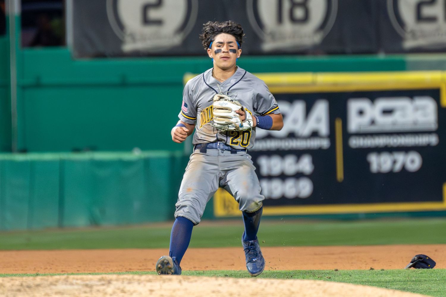 Millikan Rams Baseball action shots.