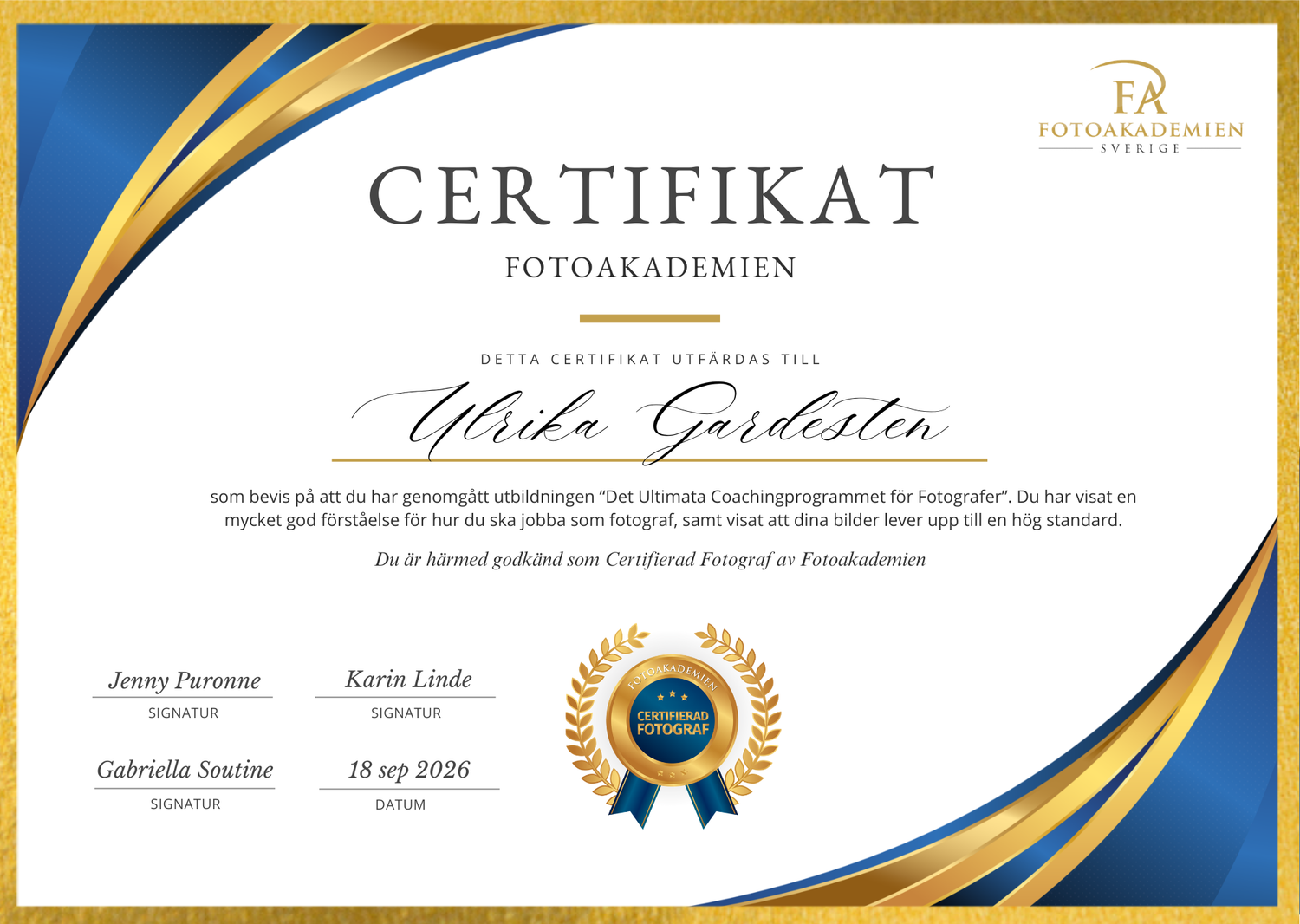 Certifikat