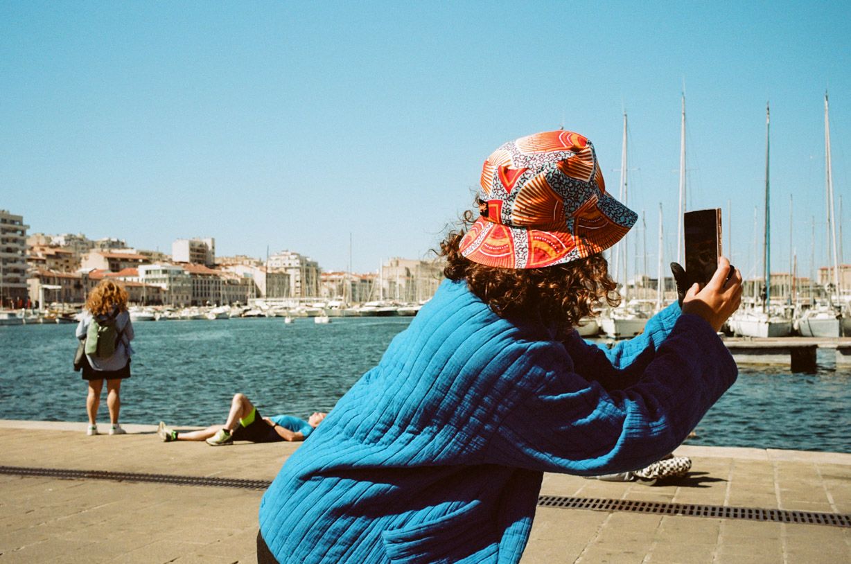 Photographie de vie, scène bord de mer argentique couleur — Cyril Cornet CYRBOX