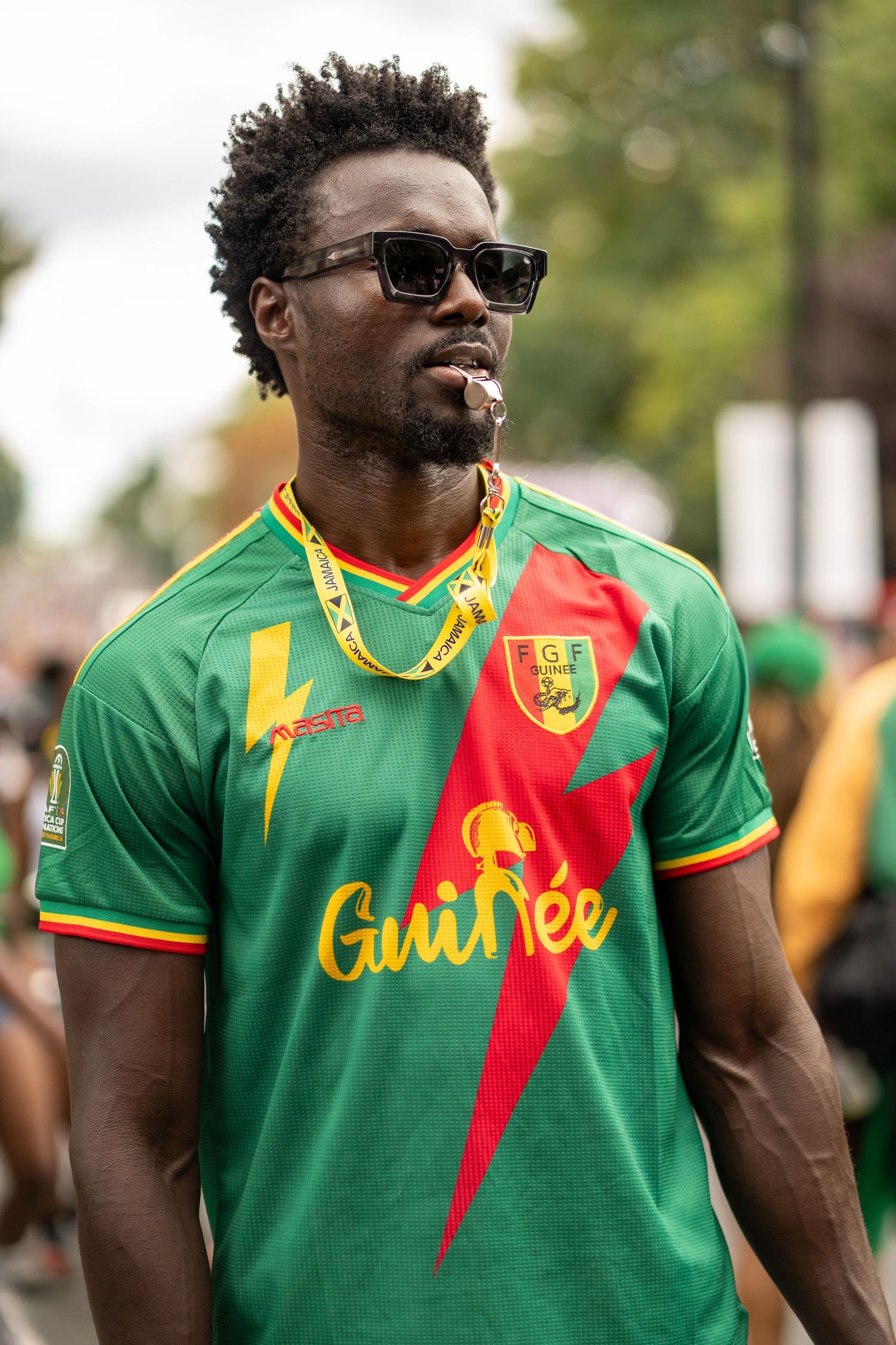 London model in green jersey. Vera-Lane's Photography & Media