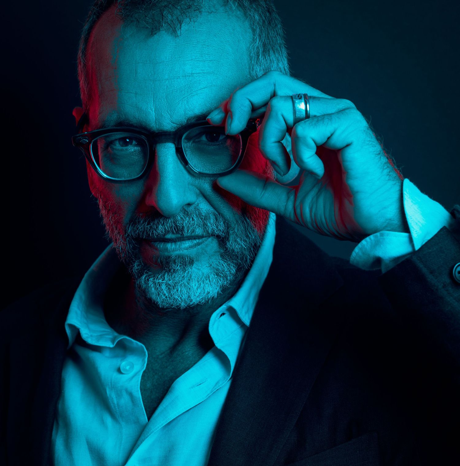 Corrado Formigli portrait, piazzapulita