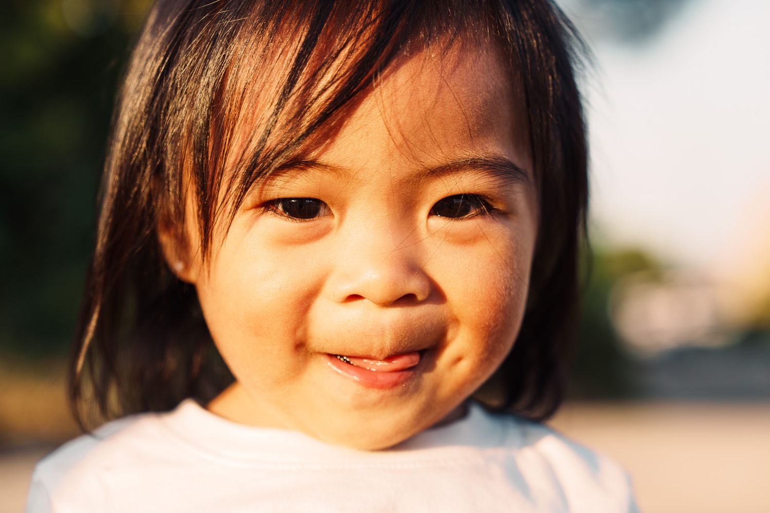close up shot of a filipino baby