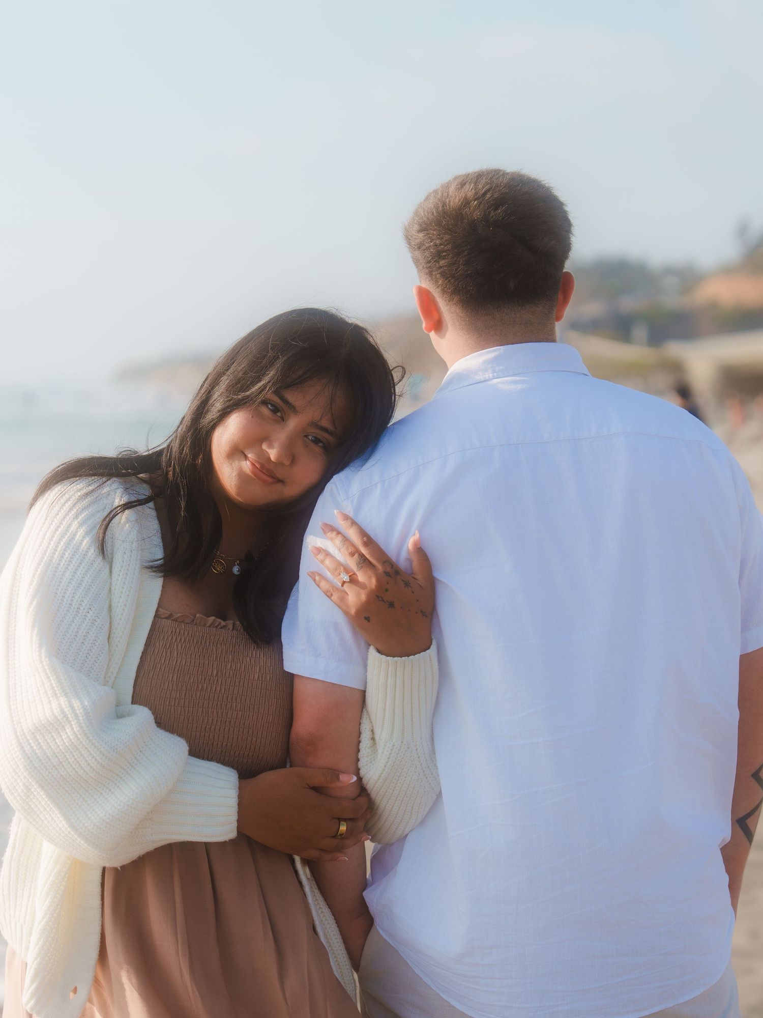 Dreamy Engagement shoot at the beach.