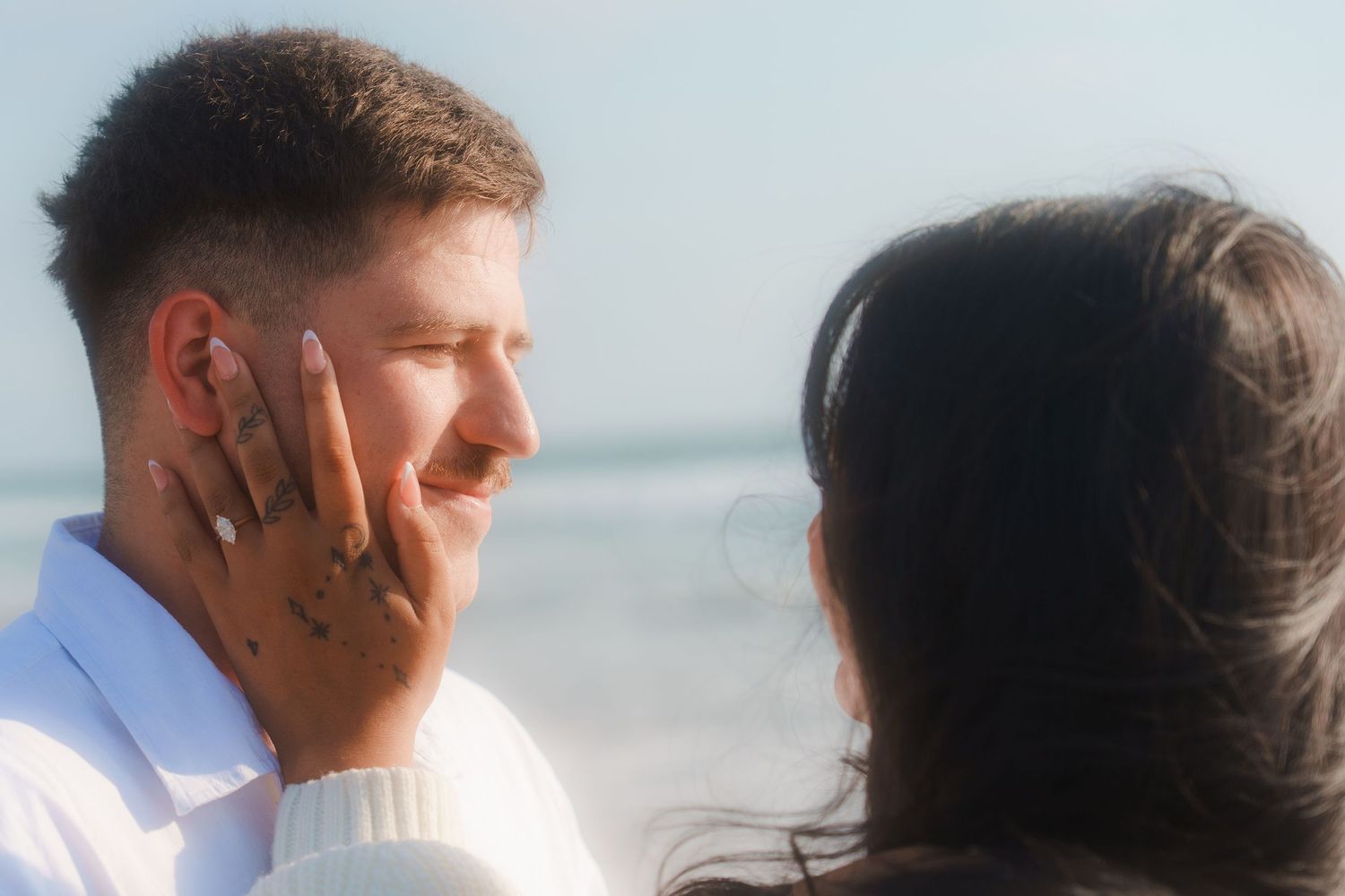 Dreamy Engagement shoot at the beach.