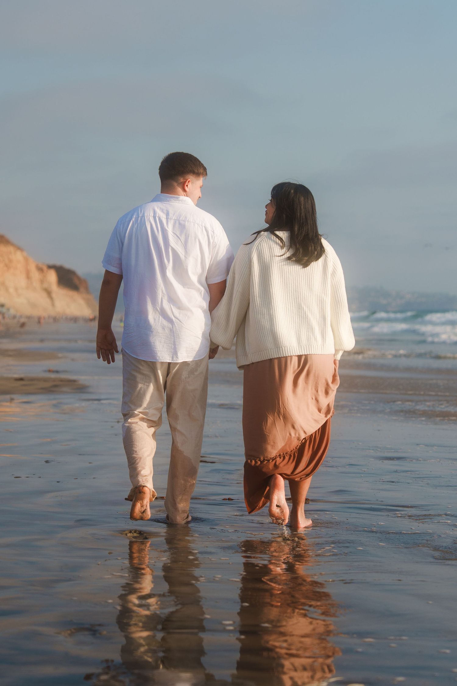 Dreamy Engagement shoot at the beach.