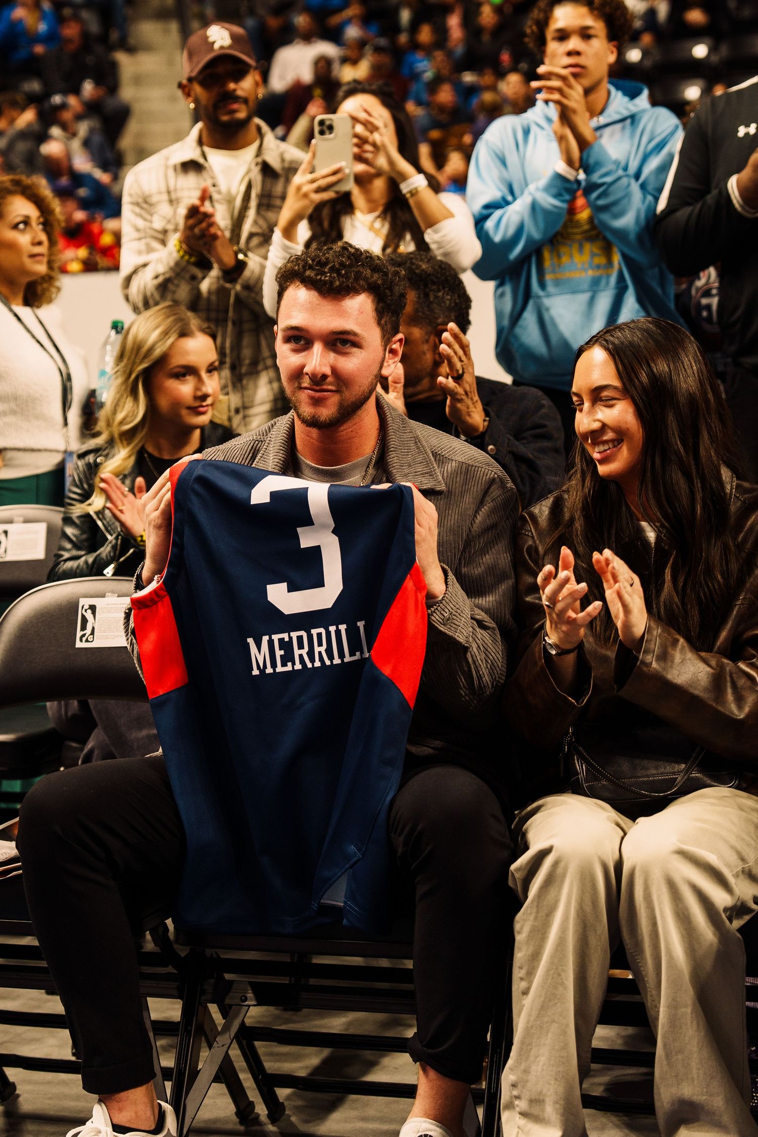 Jackson Merrel at San Diego Clippers Game.