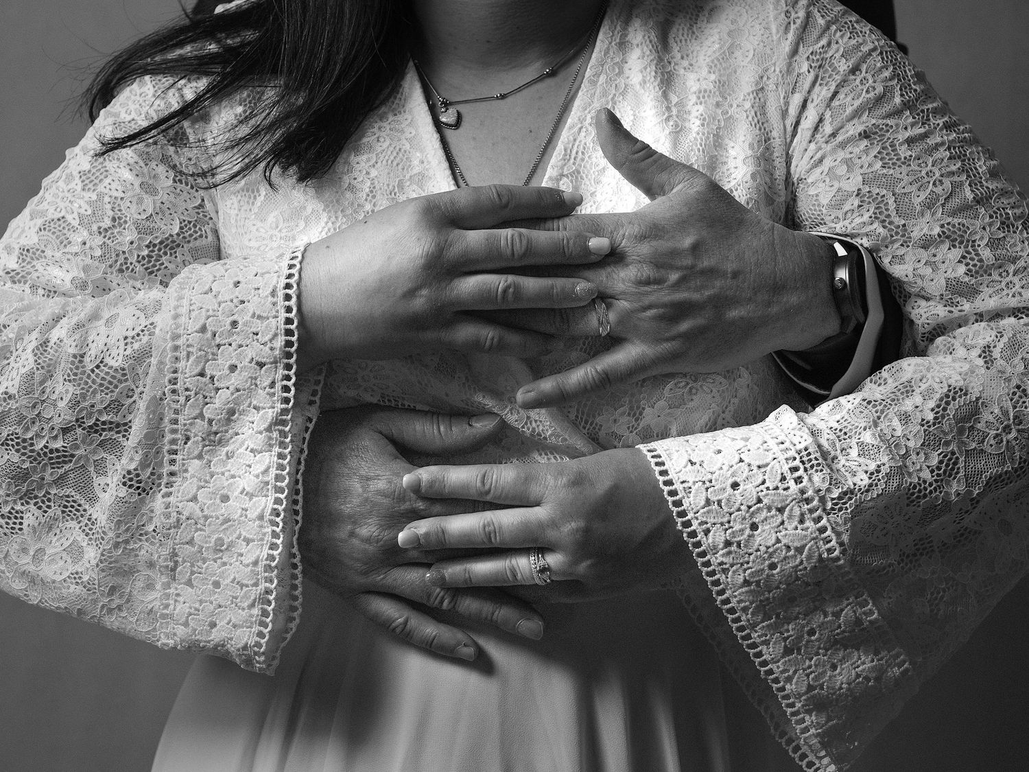 Photographie de mariage alliances