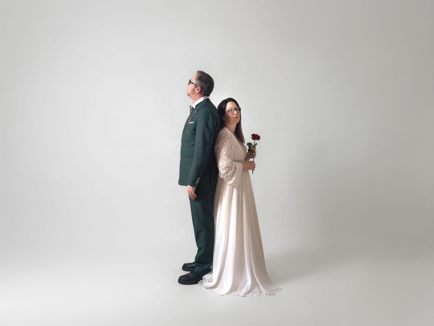 Photographie de mariage en studio