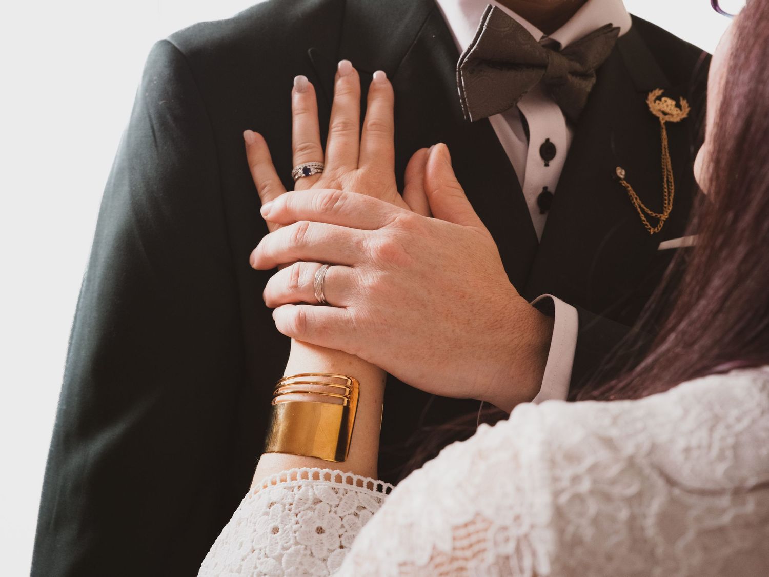 Photographie de mariage détails