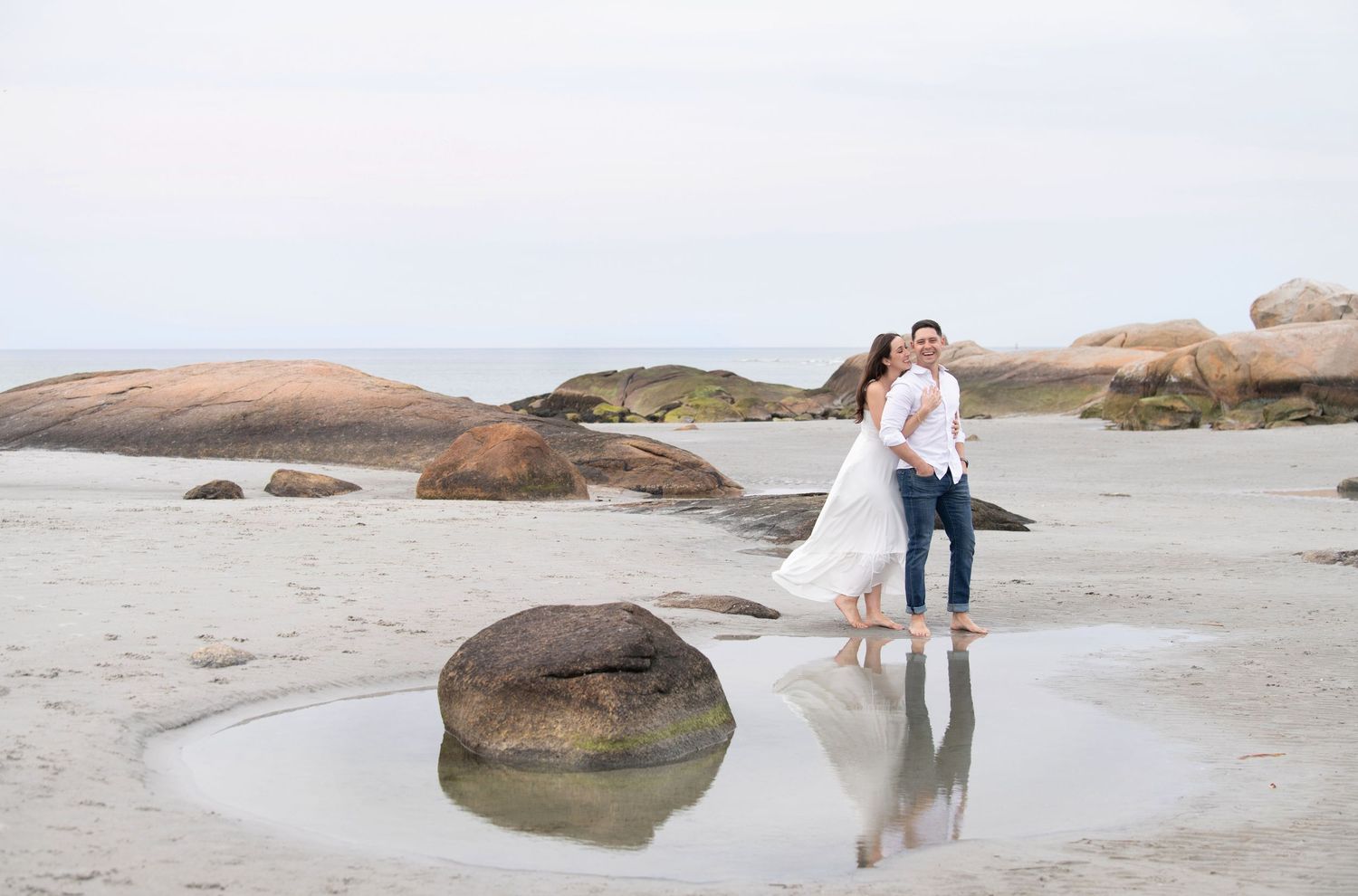 Beach engagement
