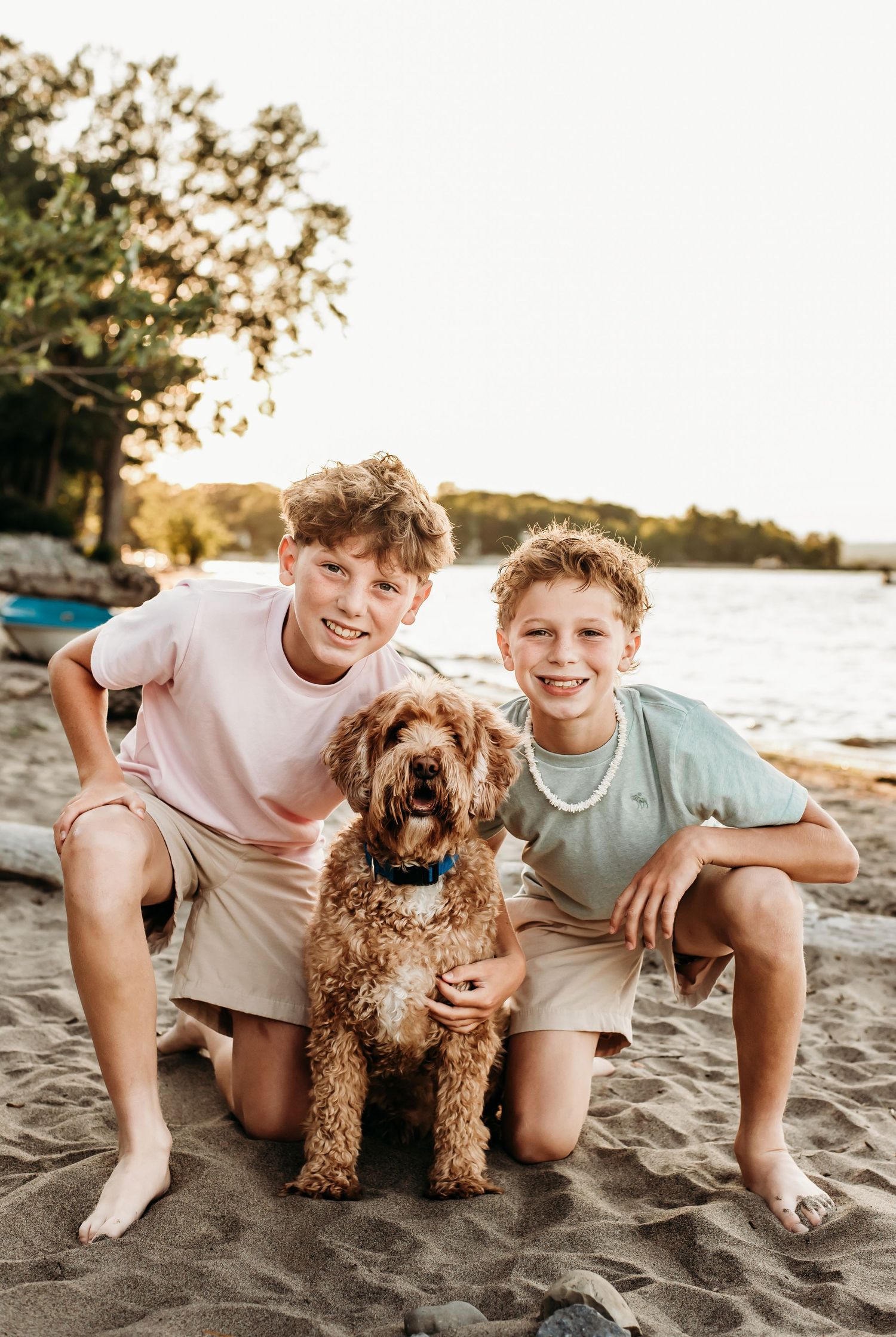 Beach family session