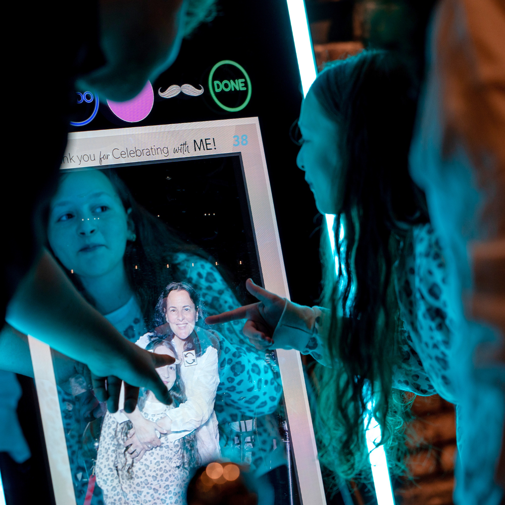 Photo booth Images of photographer services provided by Shane Michael Productions