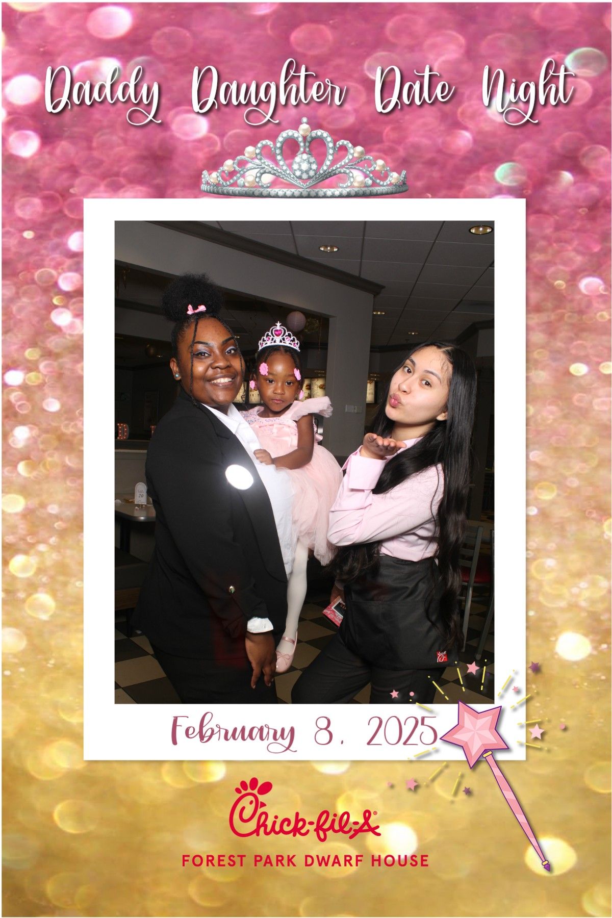 Photo booth photo frame Images of photographer services provided by Shane Michael Productions