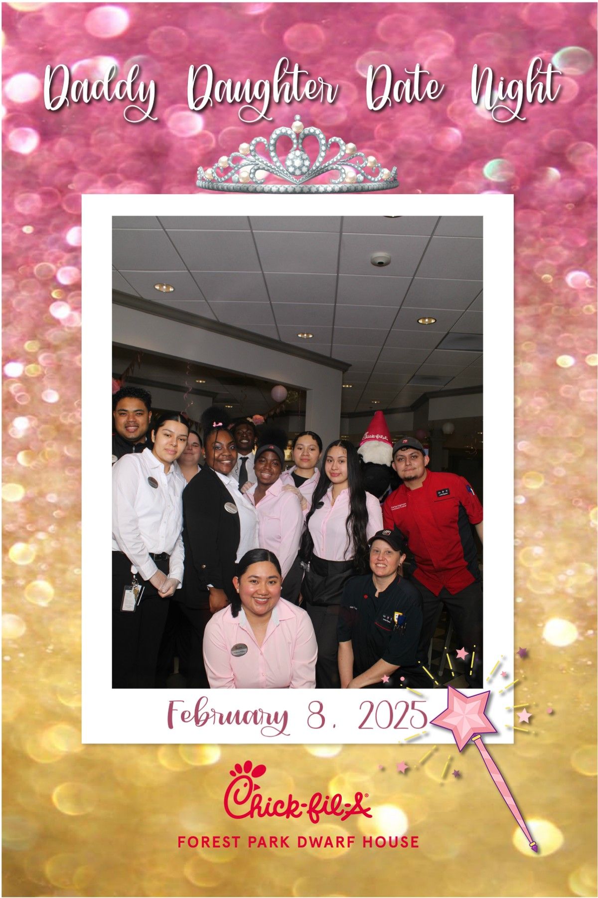 Photo booth photo frame Images of photographer services provided by Shane Michael Productions