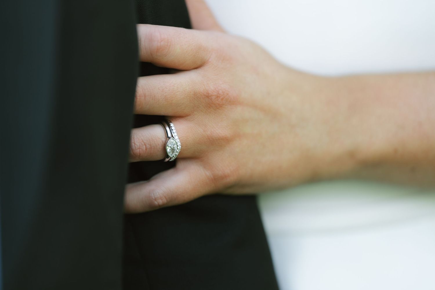 Riverside at the Potomac Wedding Alyssa and TJ Rings