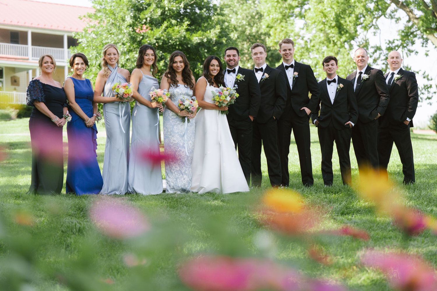 Riverside at the Potomac Wedding Alyssa and TJ Wedding Party