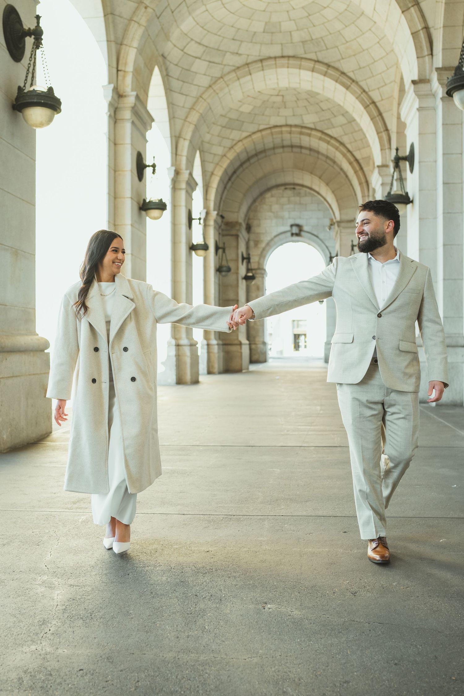 Engagement Session Union Station Washington DC