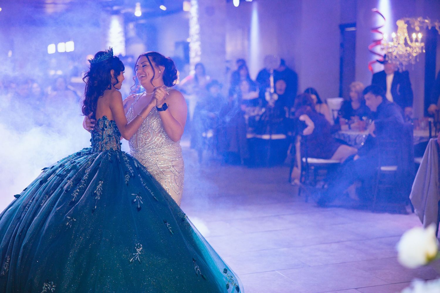 mother daughter dance quinceañera event moonlight ballroom san Antonio tx event photography