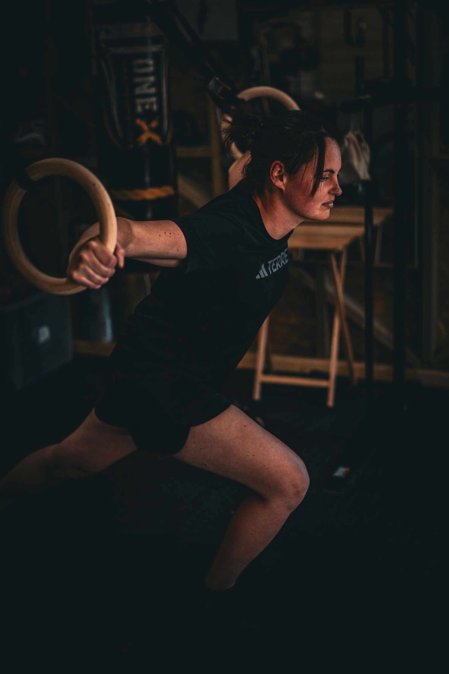 personal trainer in the gym