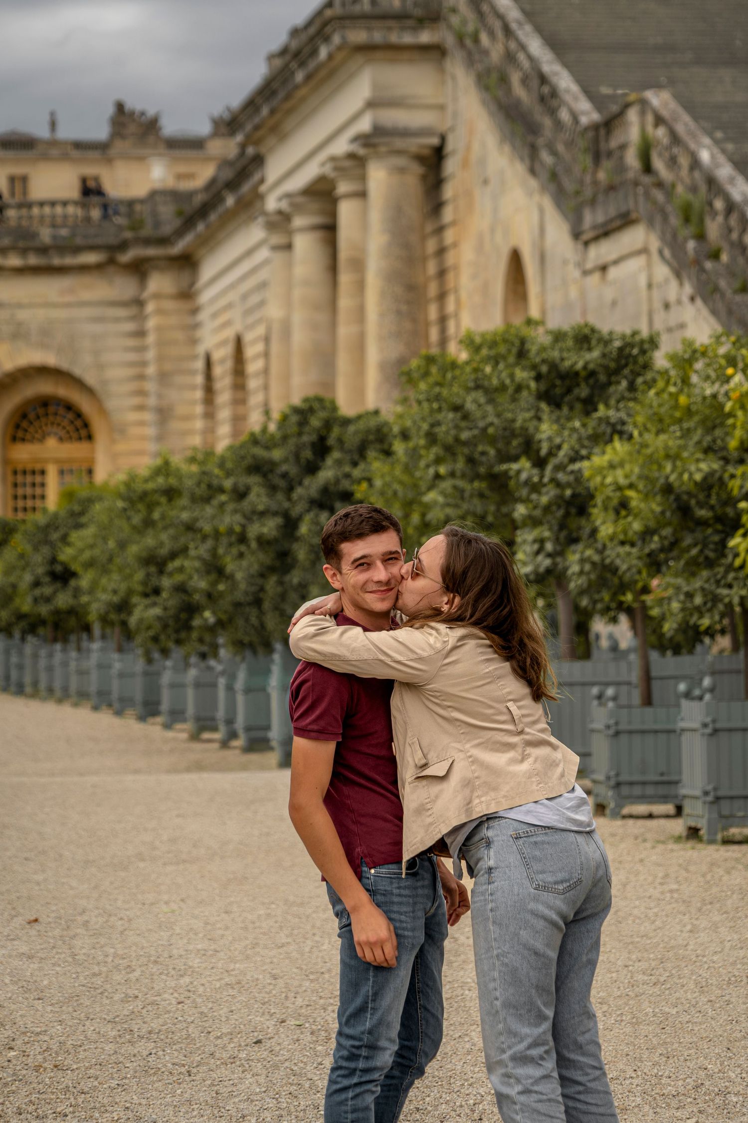 photo de couple à Versailles