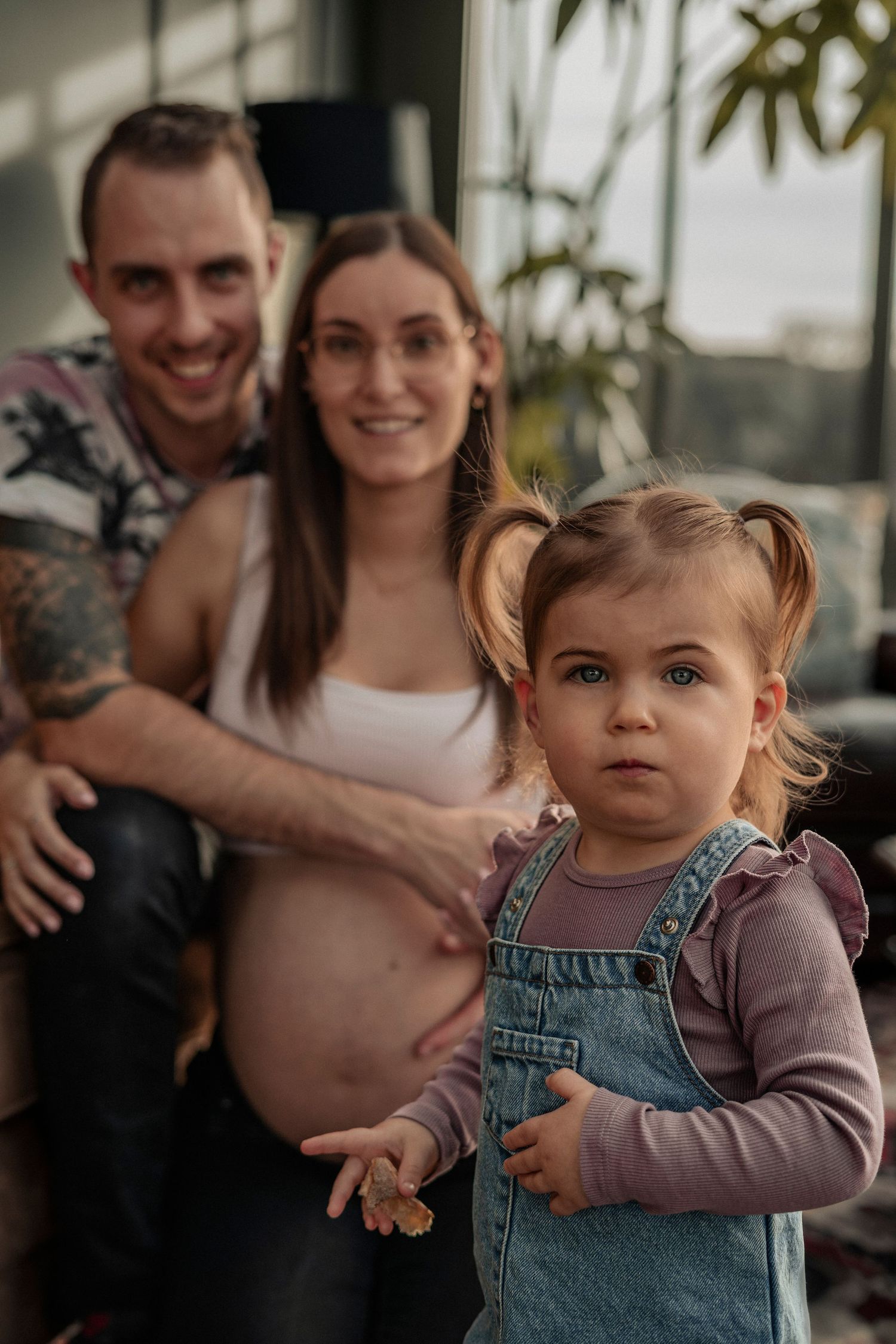 photo de grossesse en famille