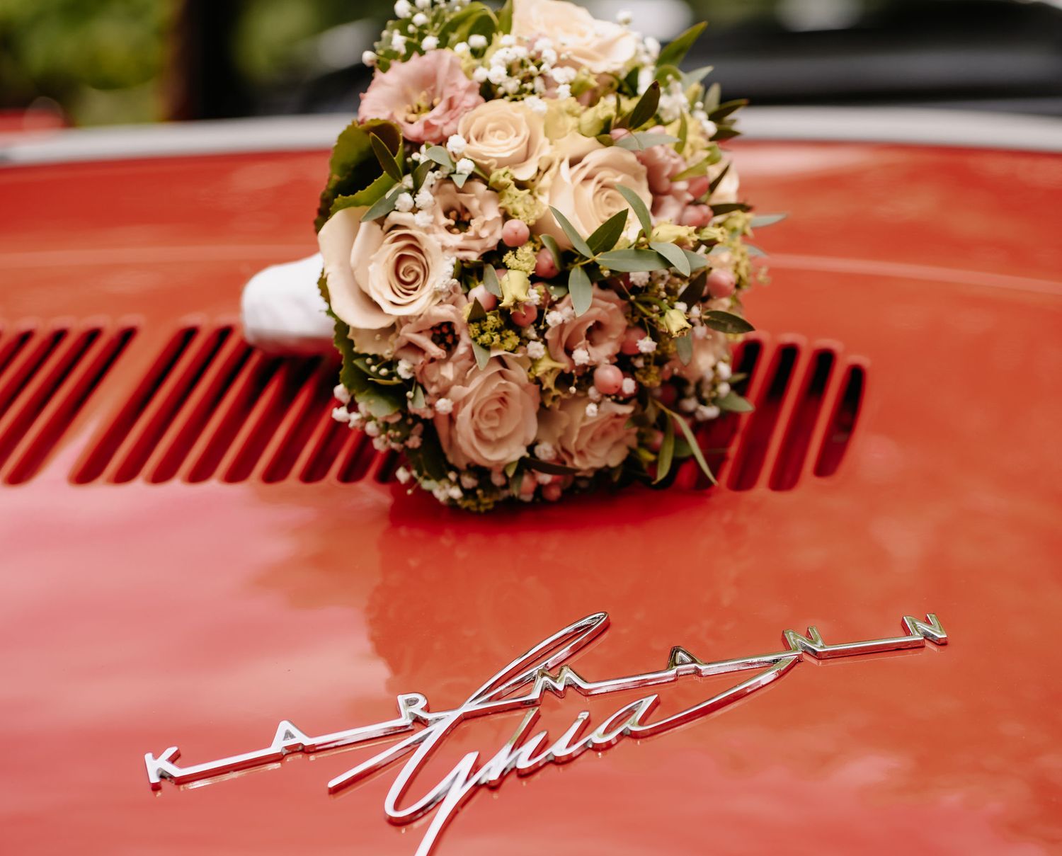 Hochzeitsfotografie in Münster. Karmann Ghia.