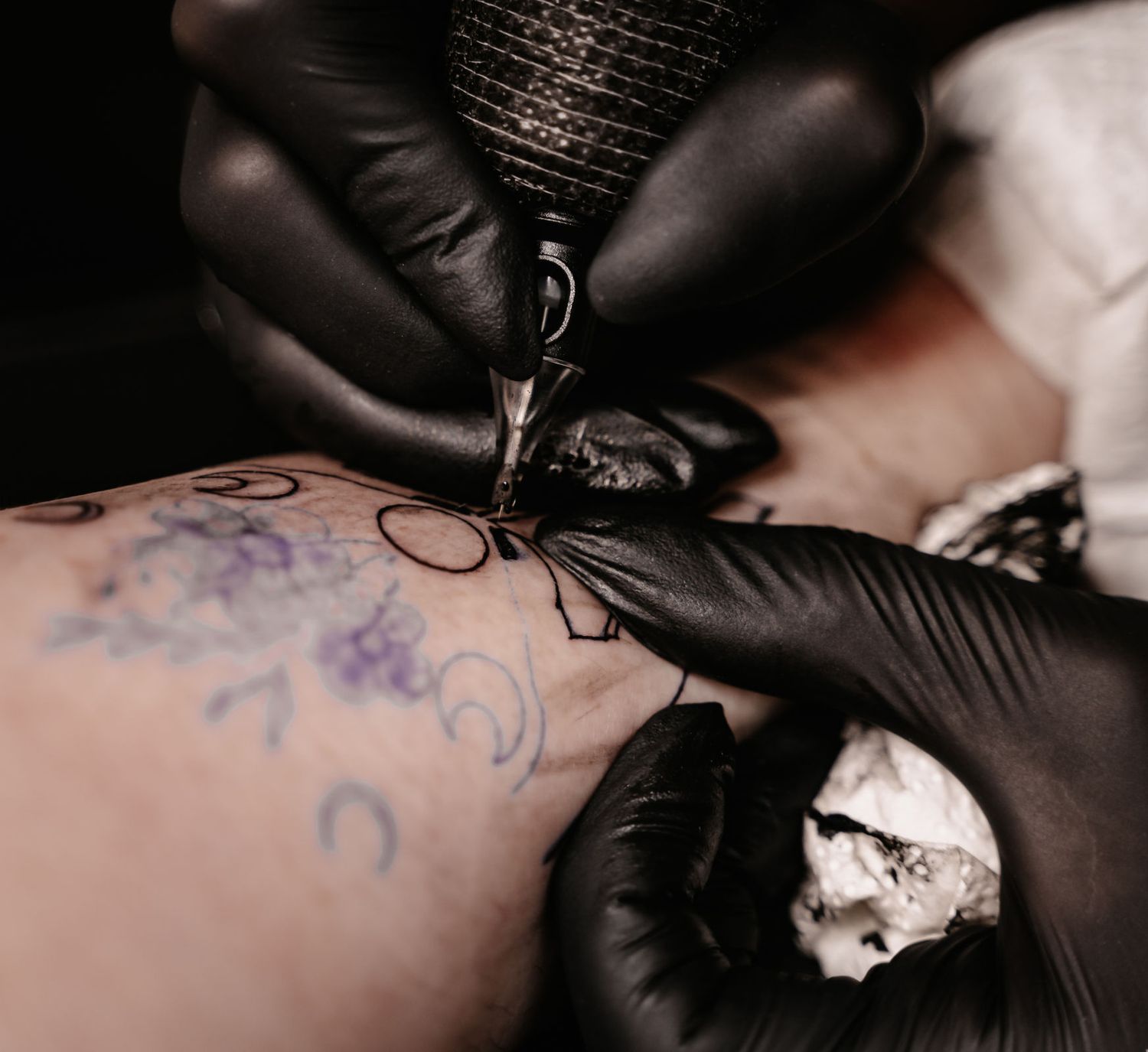 Tattoo Detailaufnahme. Business Fotografie Ibbenbueren.