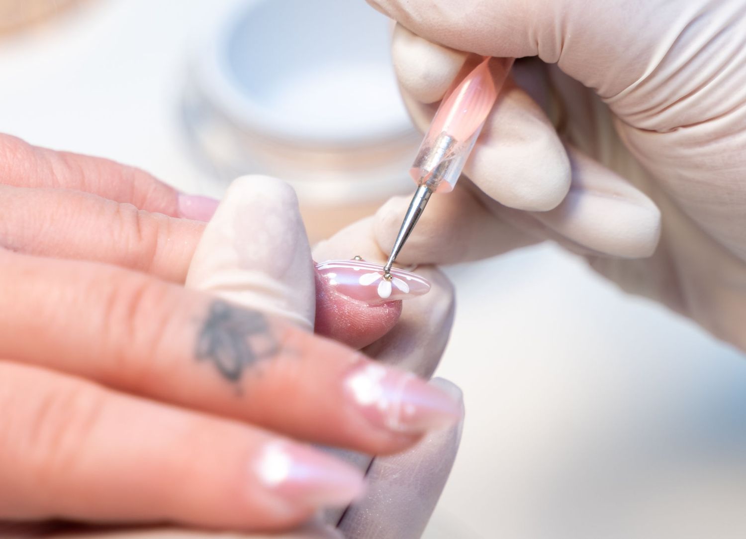 Nageldesignerin Shooting Detailaufnahme in Osnabrueck und Muenster.