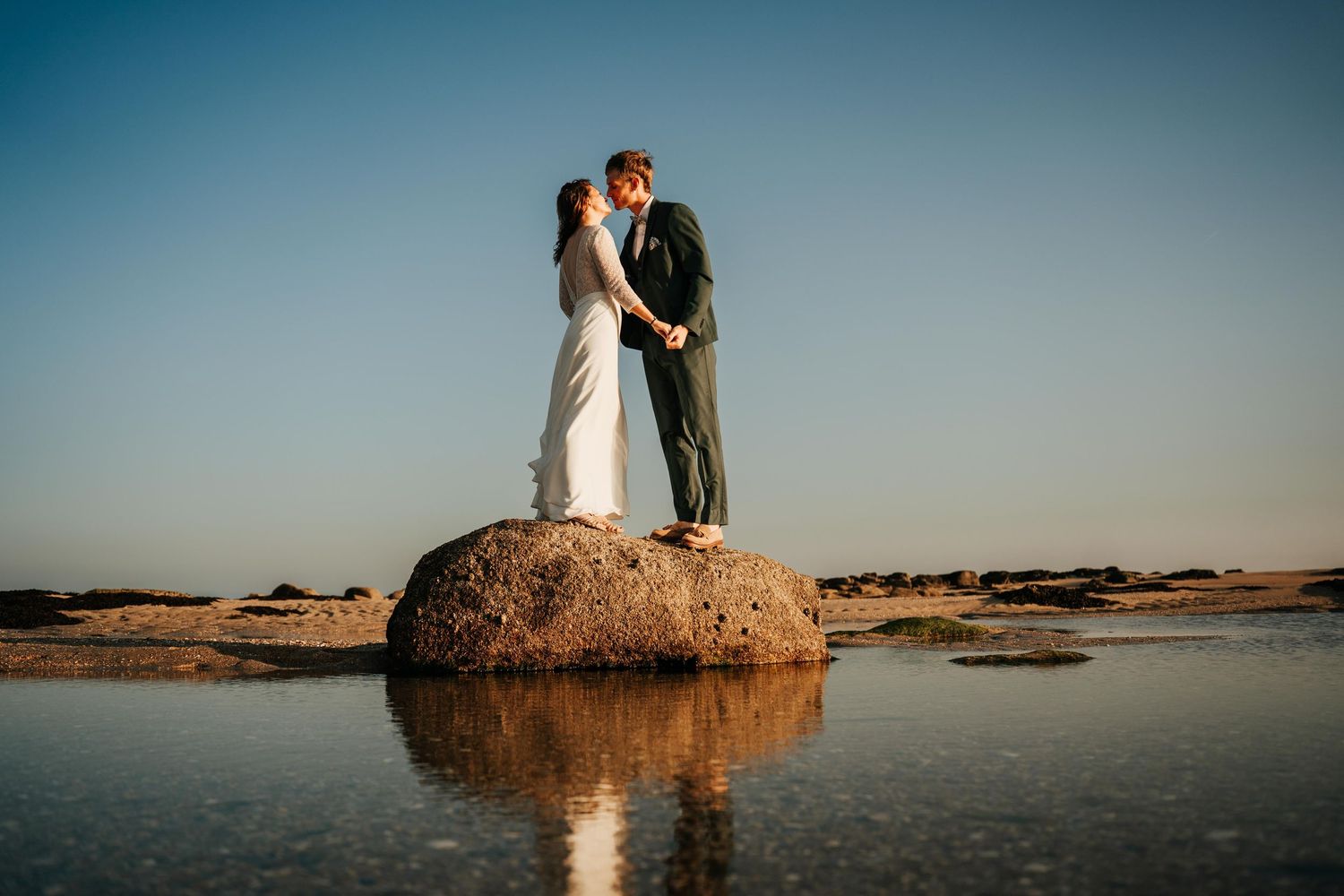 photo artistique mariage - lumière naturelle et émotions