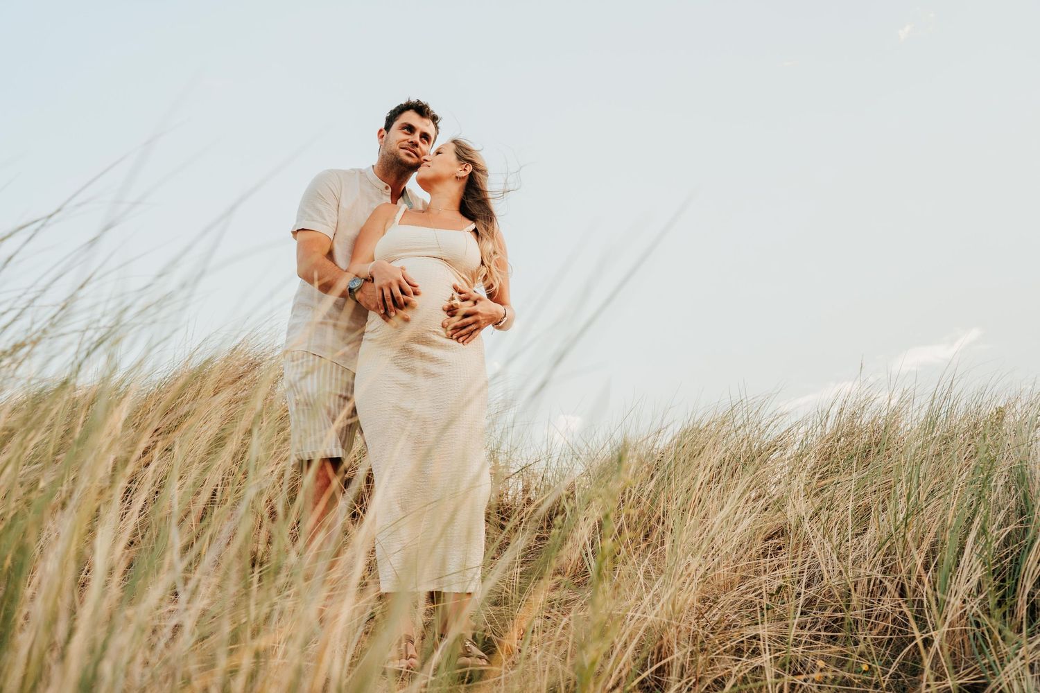 portrait grossesse lifestyle en Normandie - photographe Cherbourg
