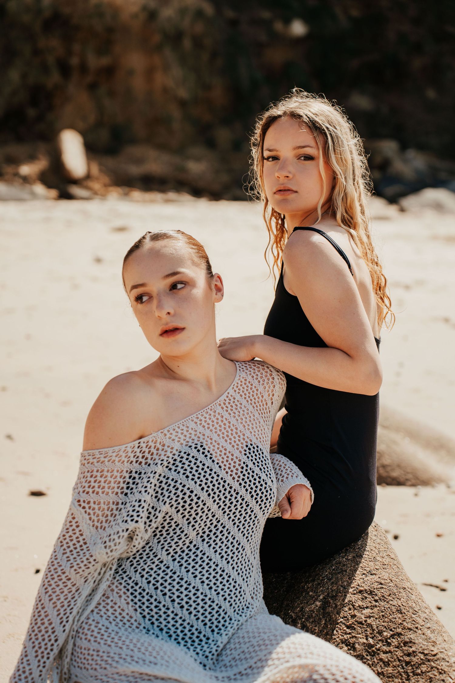 séance photo lifestyle sur la plage Normandie