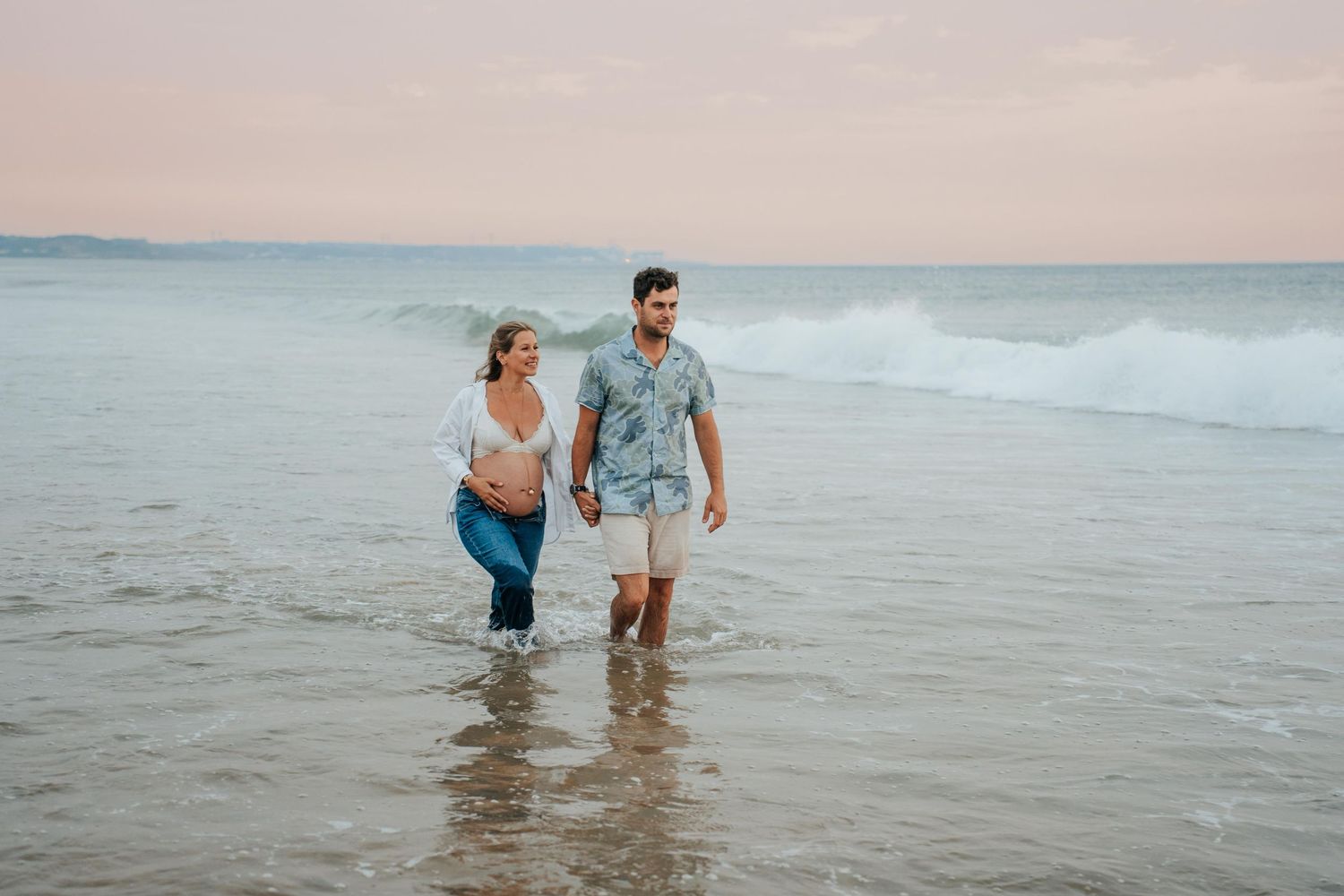 photo femme enceinte en extérieur - photographe Normandie