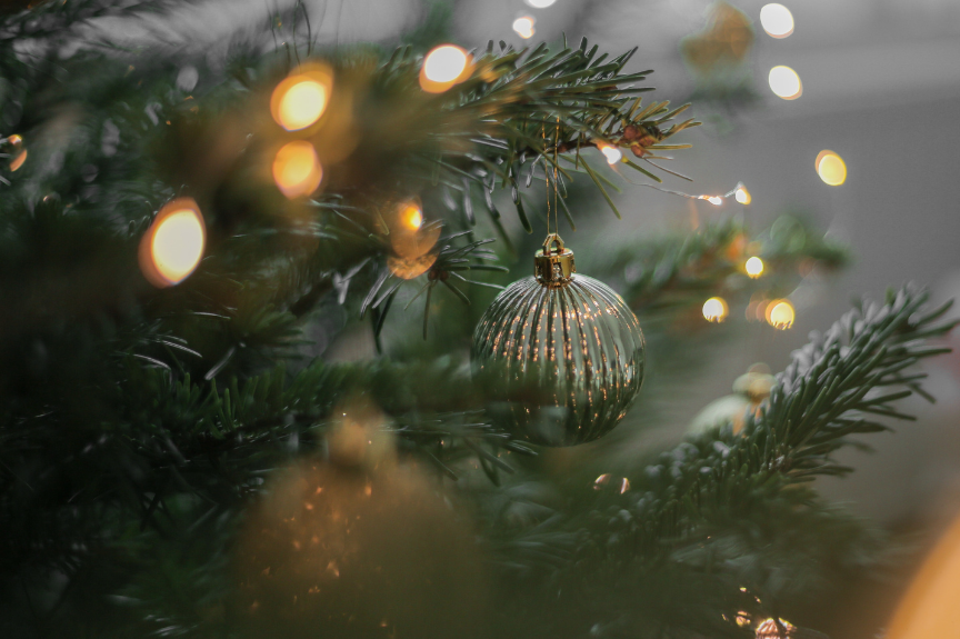 Baumschmuck am Weihnachtsbaum
