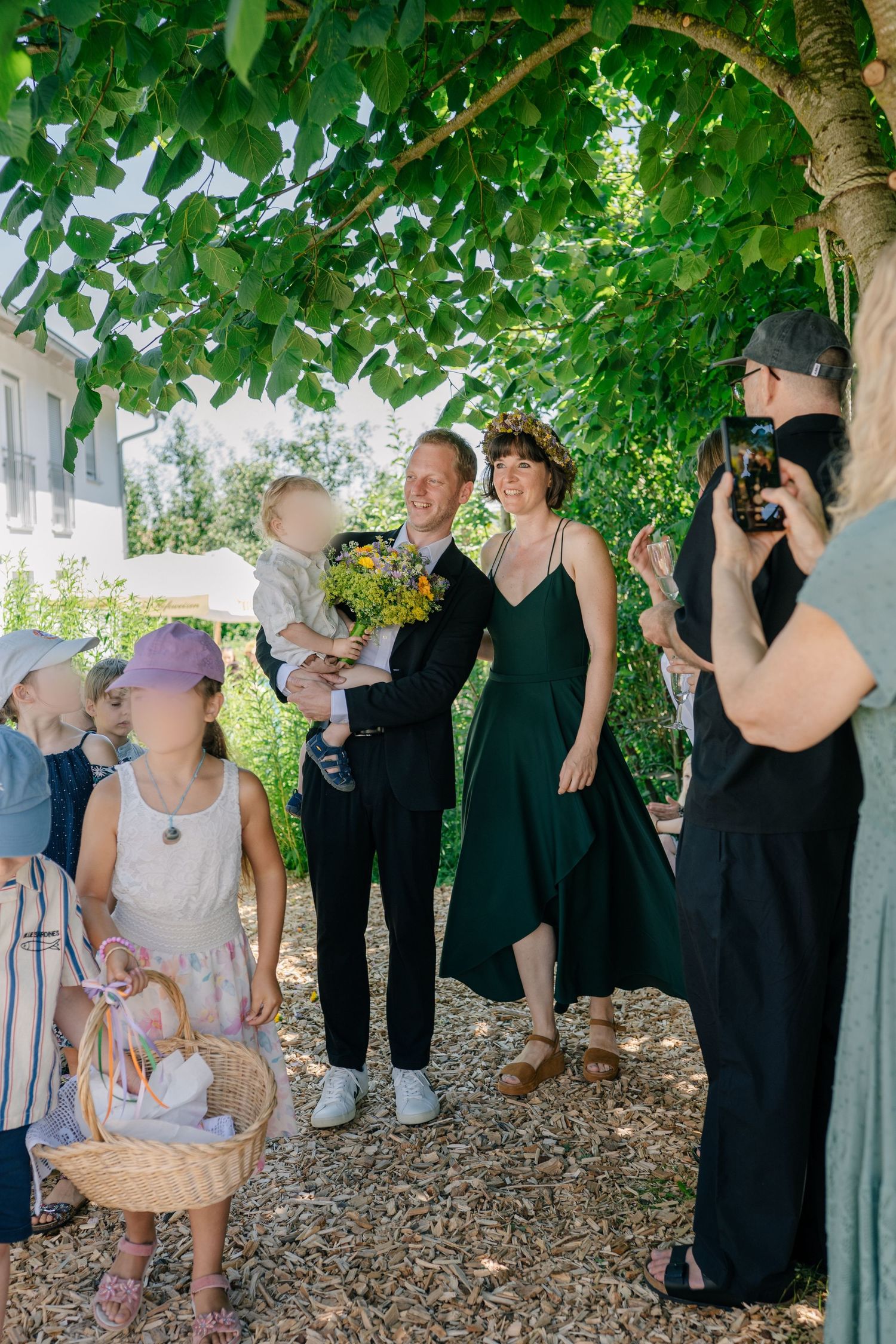 Hochzeit, Brautpaar, Paarshooting, Outdoor, Verbindung