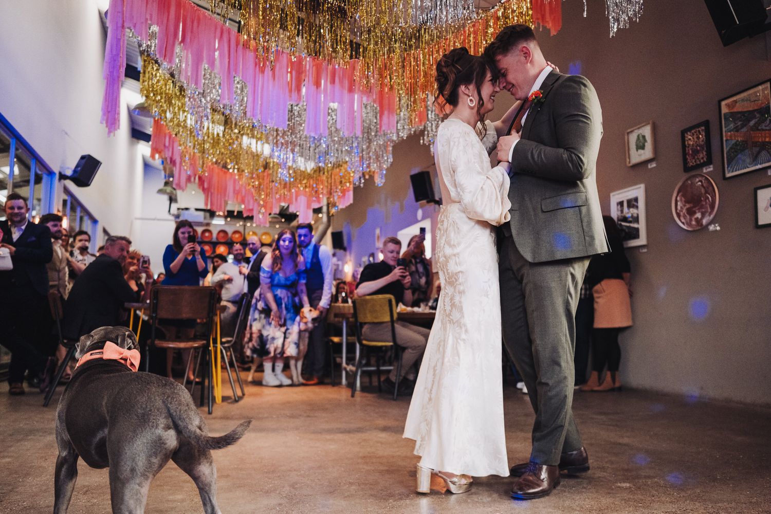 Newcastle Candid Wedding Photographer - BSC Wedding Photography. Newcastle upon Tyne. Full Circle Brewery Ouseburn