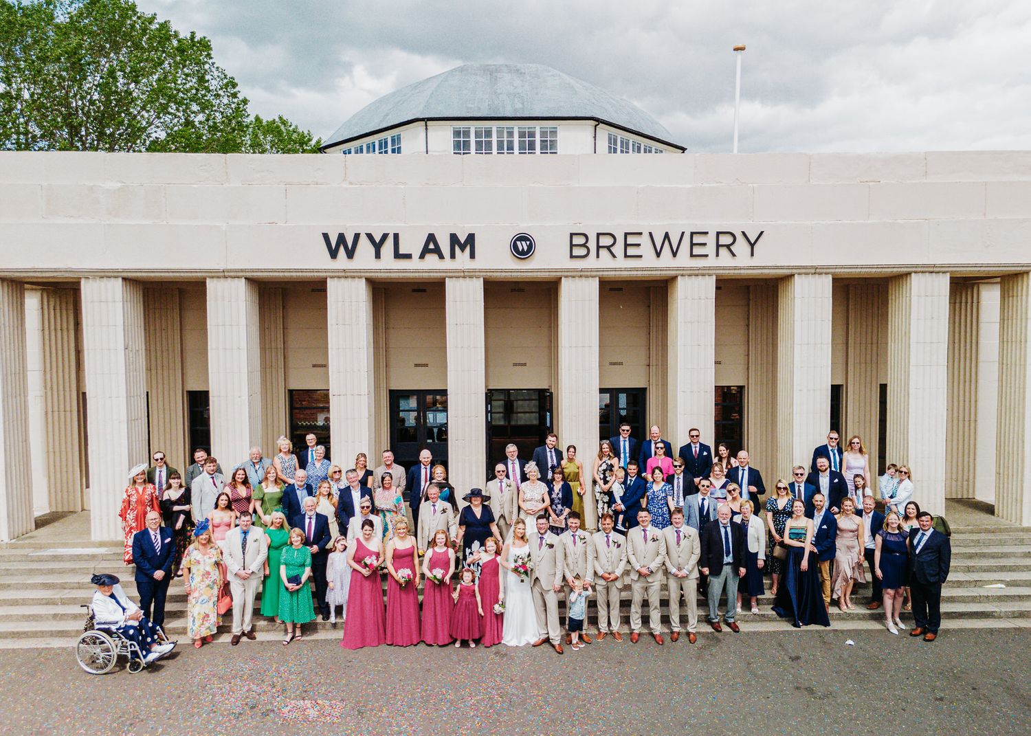 Newcastle Candid Wedding Photographer - BSC Wedding Photography. Newcastle upon Tyne. Wylam Brewery