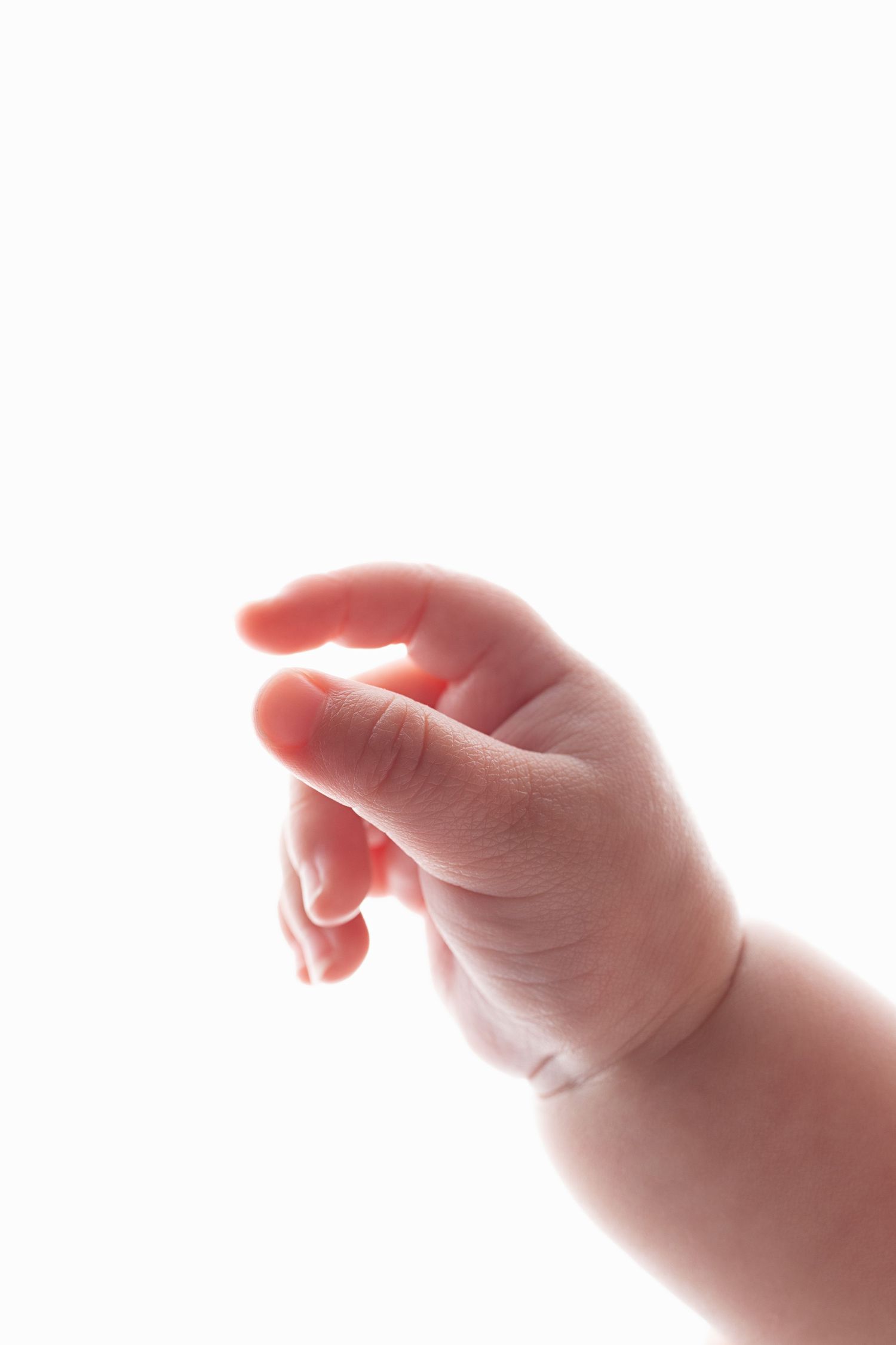 baby detailed hand in our Woodland Hills studio. Amazing milestone photography in Los Angeles & the SF Valley.
