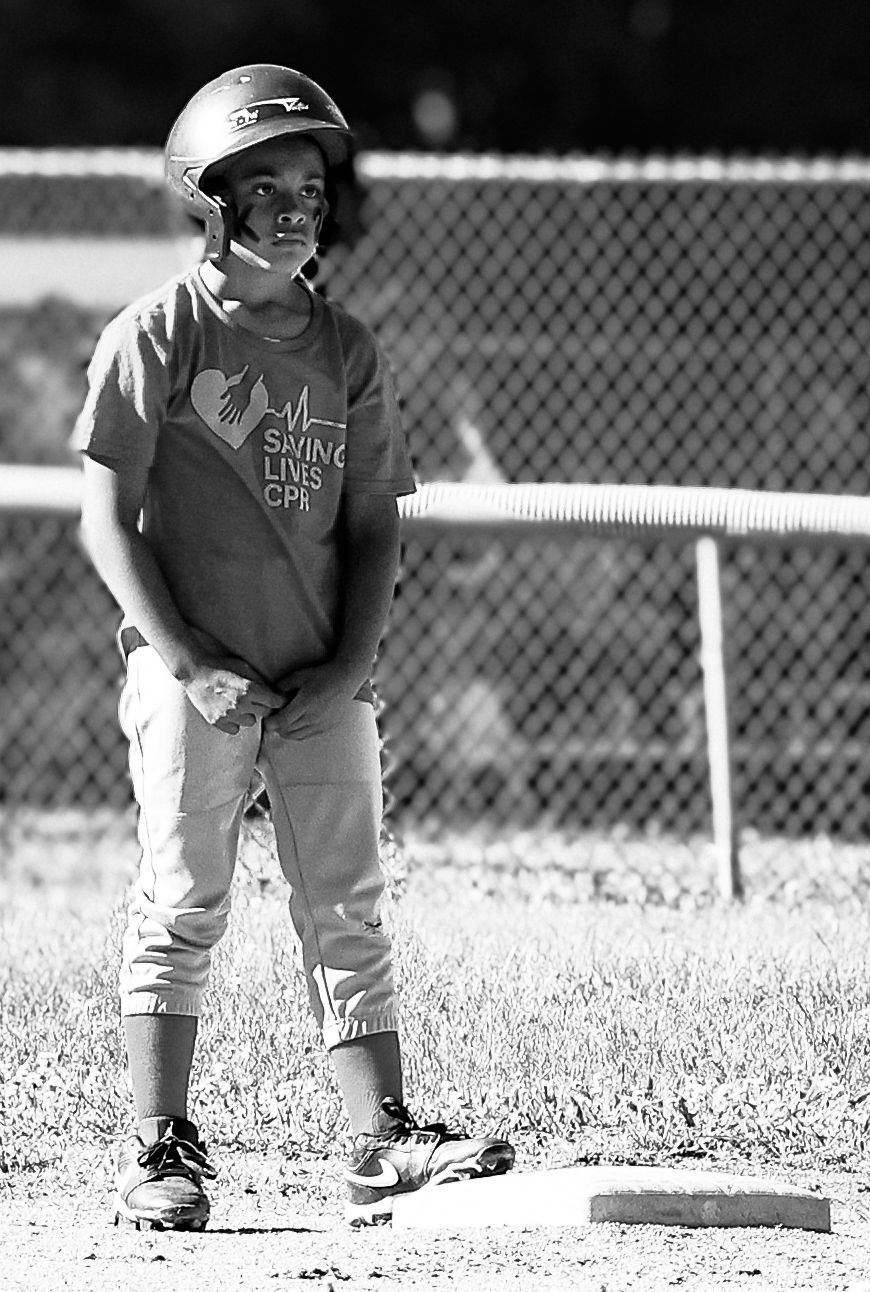 King. Saving Lives. CPR. Baseball. Third Base. Field.