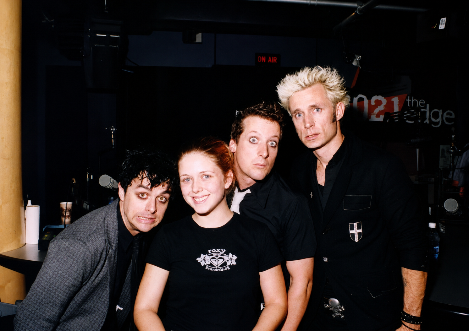Lisa Mark with Green Day