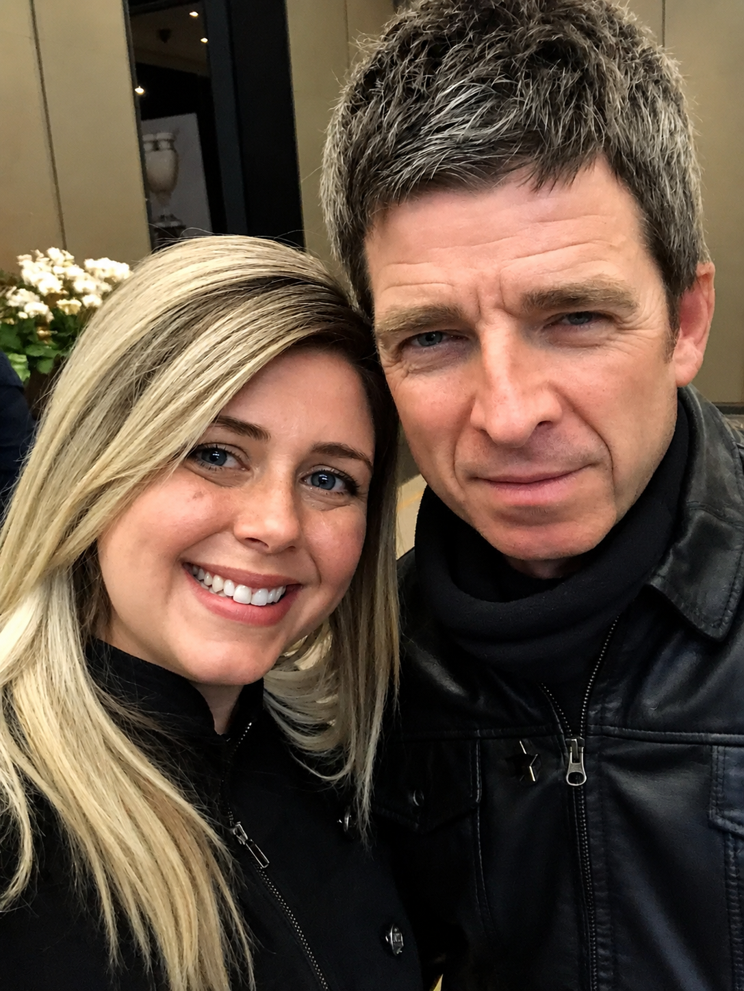 Lisa Mark and Noel Gallagher in 2018