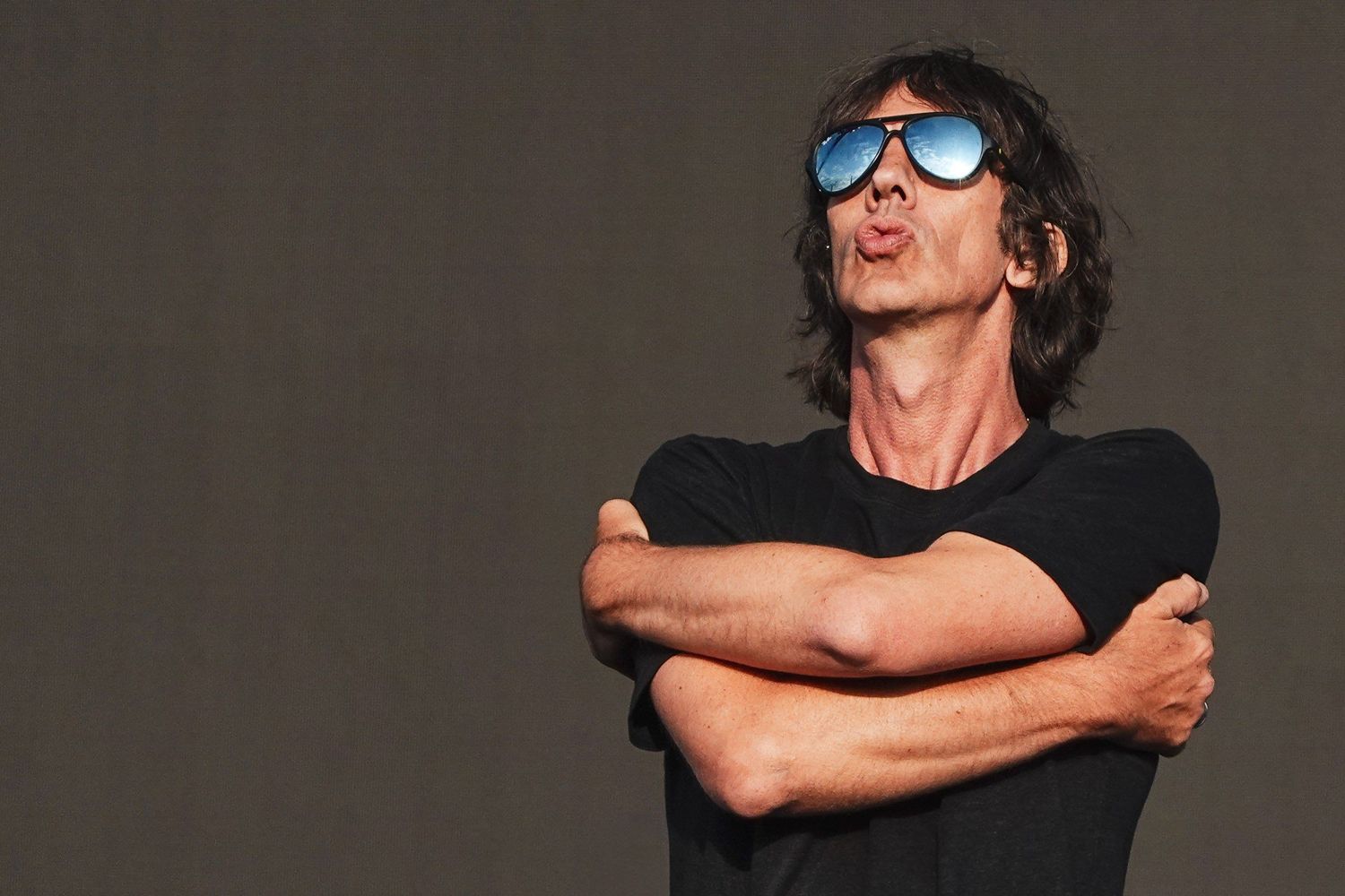 Richard Ashcroft opening for Oasis at Heaton Park in Manchester on July 16, 2025, photographed by Lisa Mark.