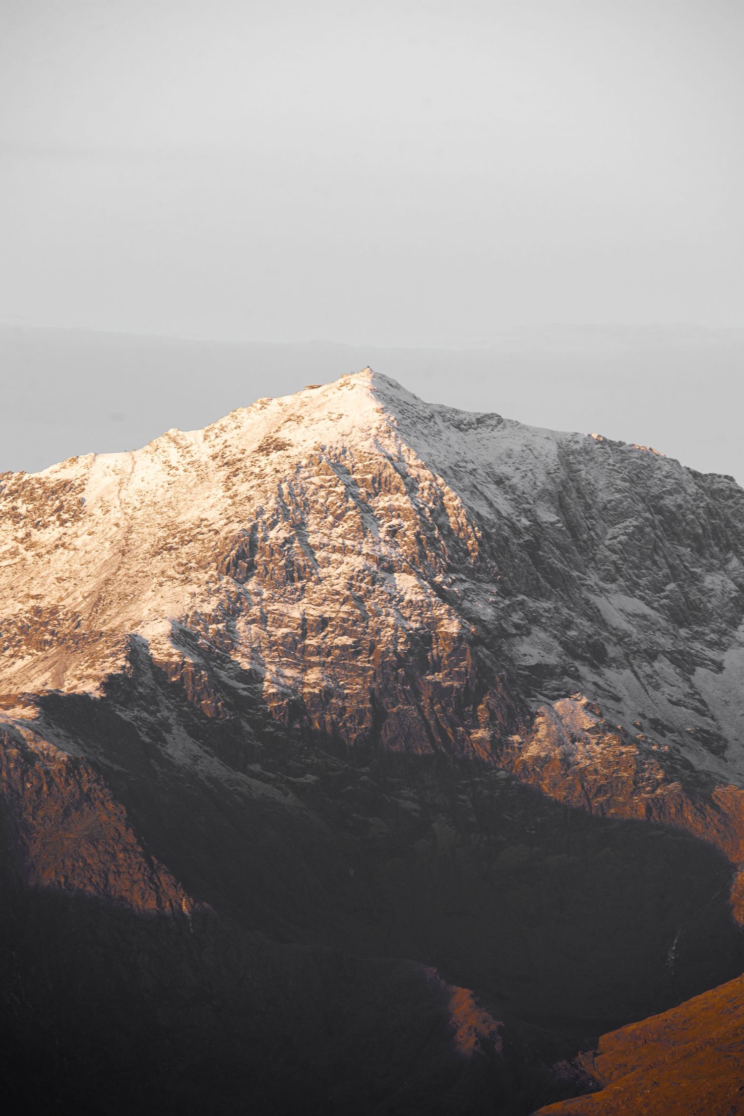 Golden Hour on Yr Wyddfa / Snowdon