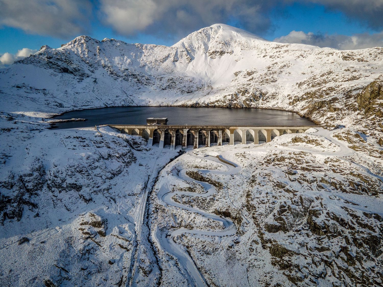 Stwlan Dam Winter