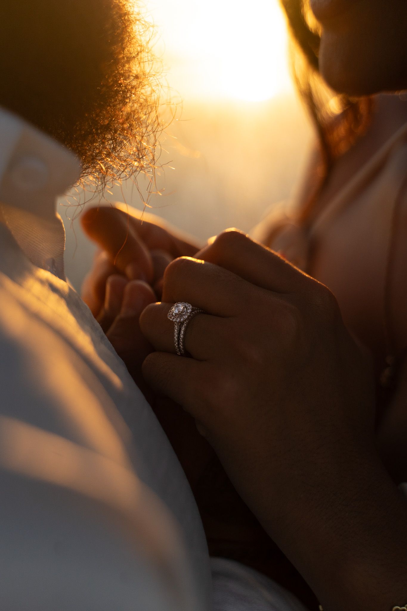 couples proposal photo shoot idea in florida