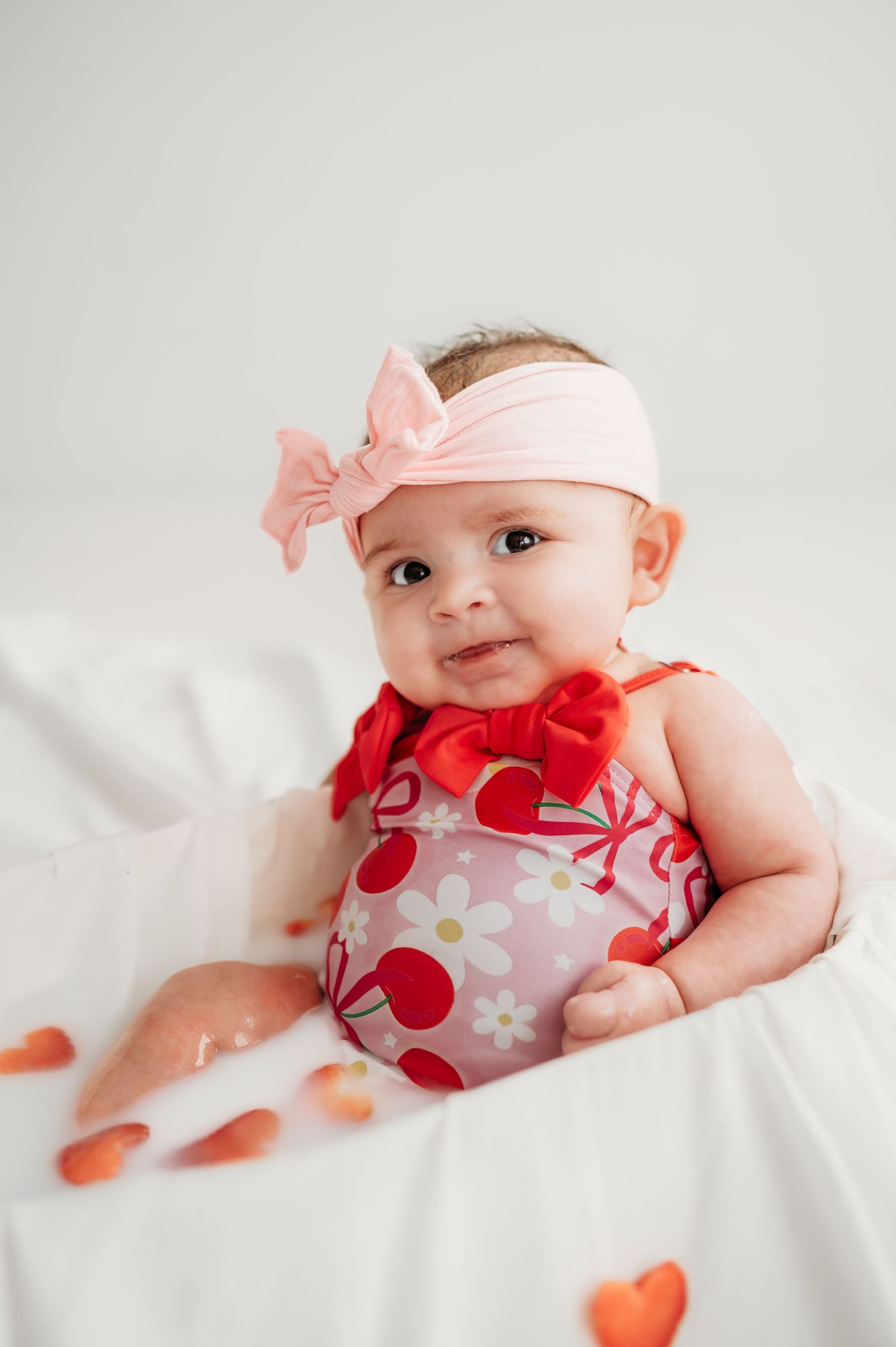 Colorado senior photographer creative one year portrait studio session