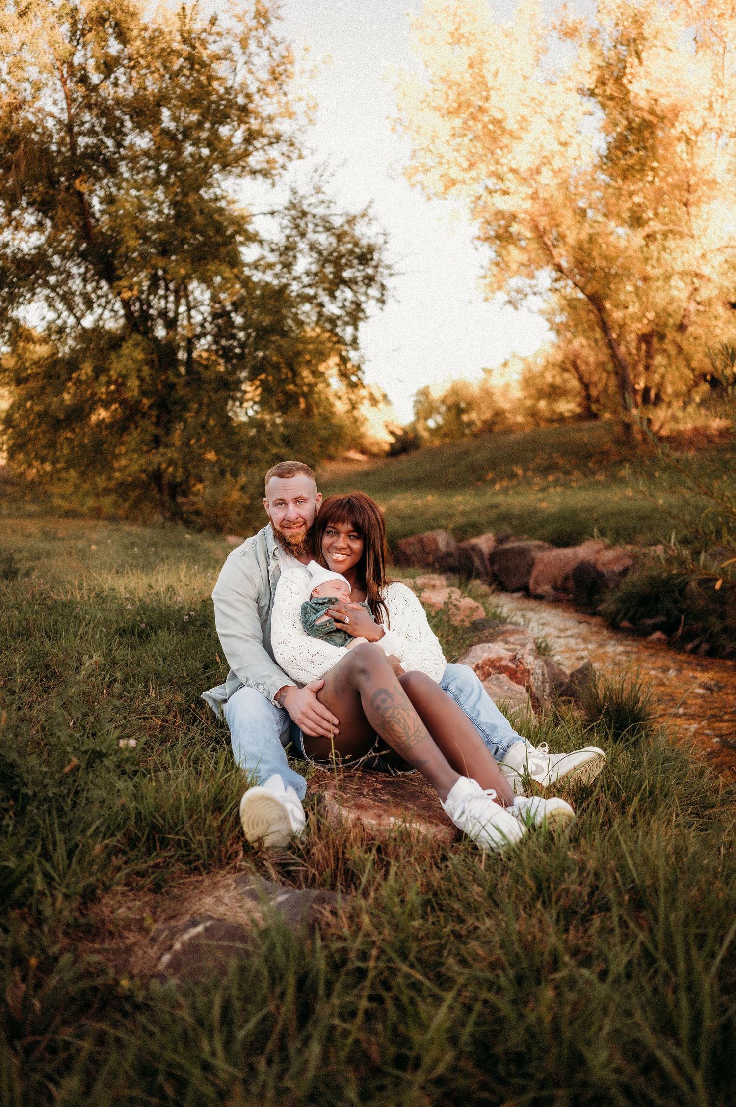 Denver family photographer candid outdoor session