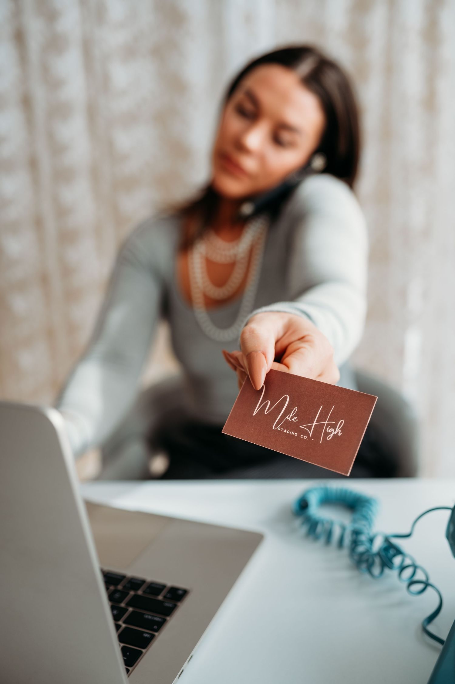 Denver branding photographer session for female business owner