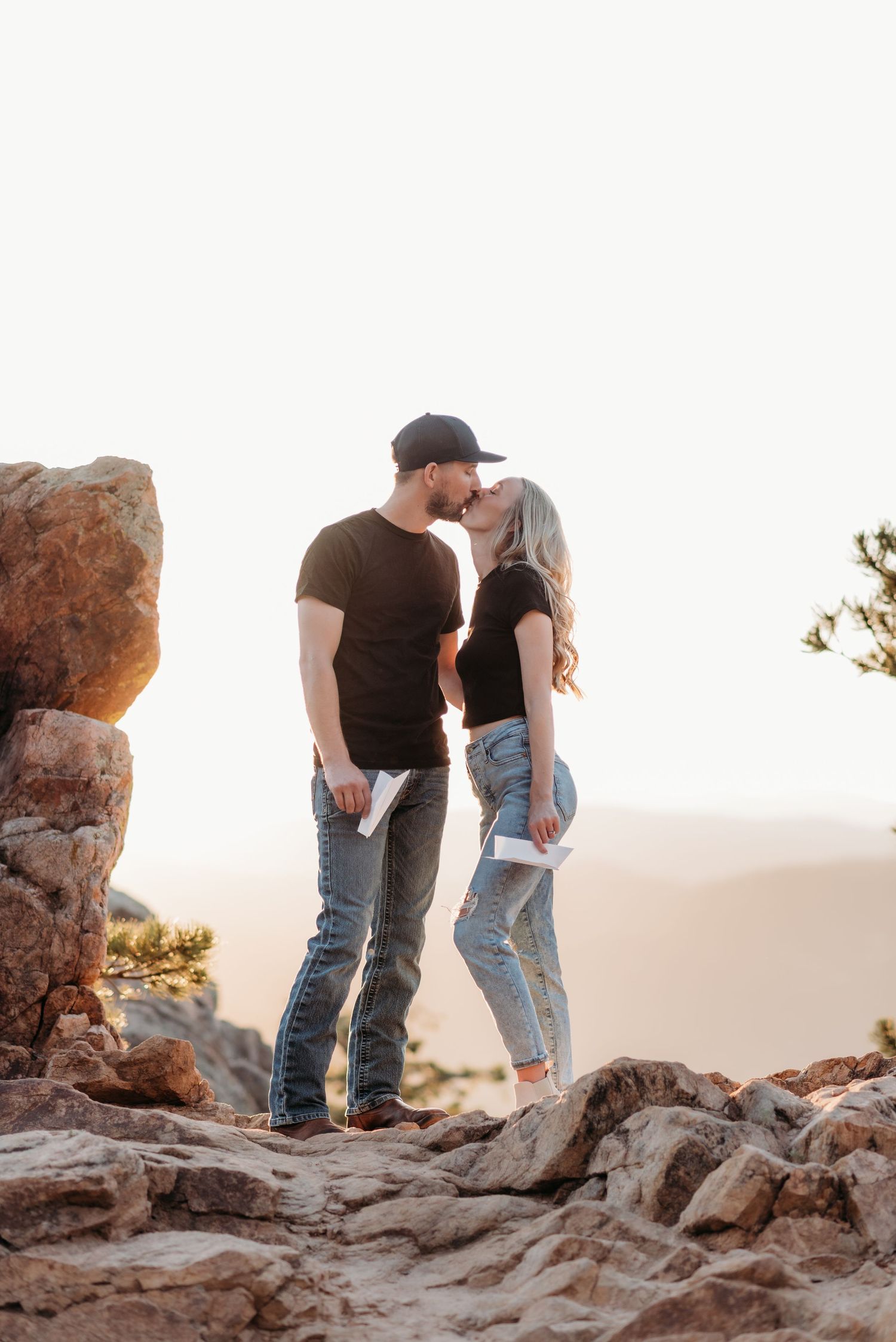 Colorado elopement photographer mountain couple session