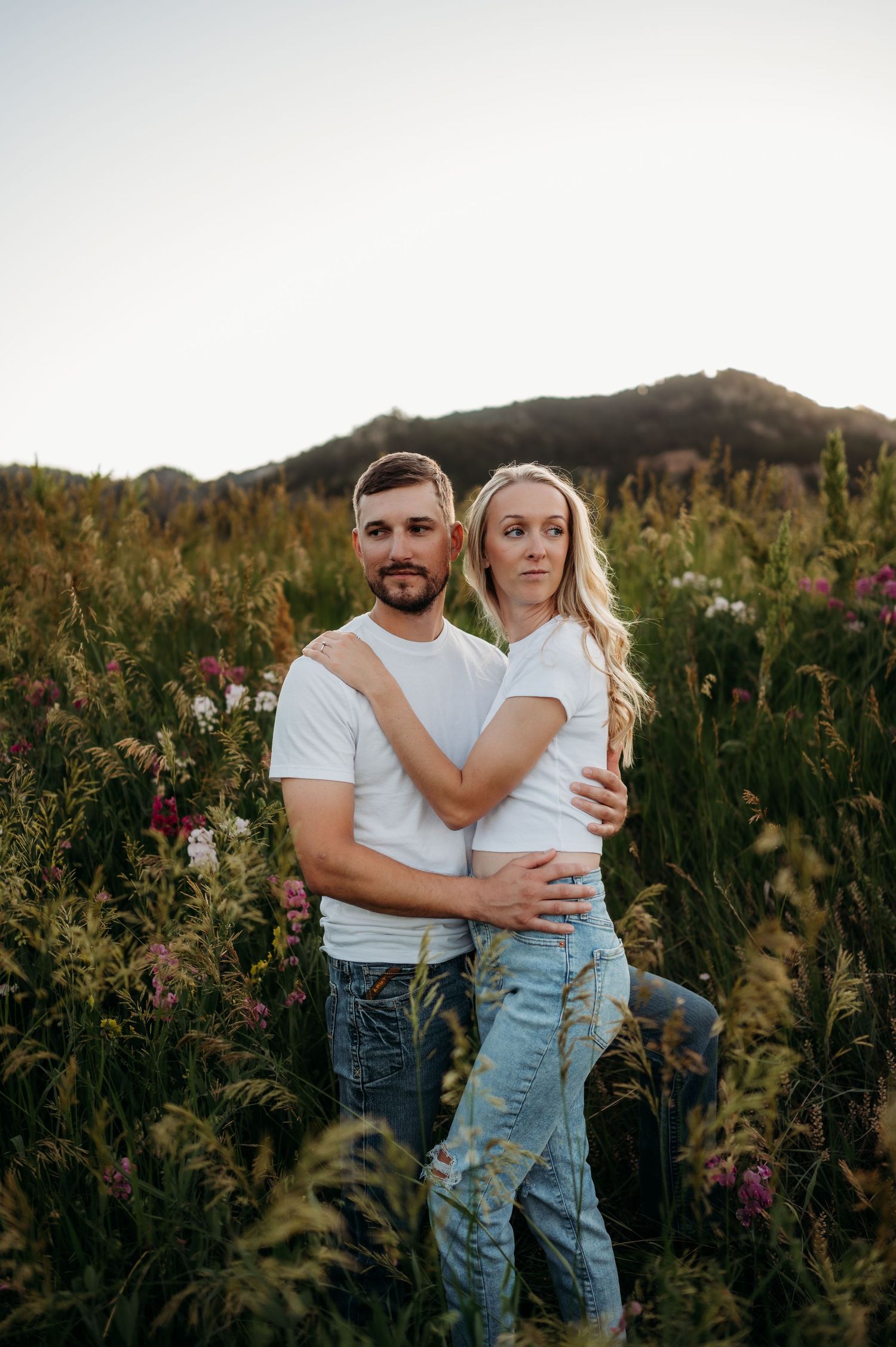 Colorado elopement photographer mountain couple session