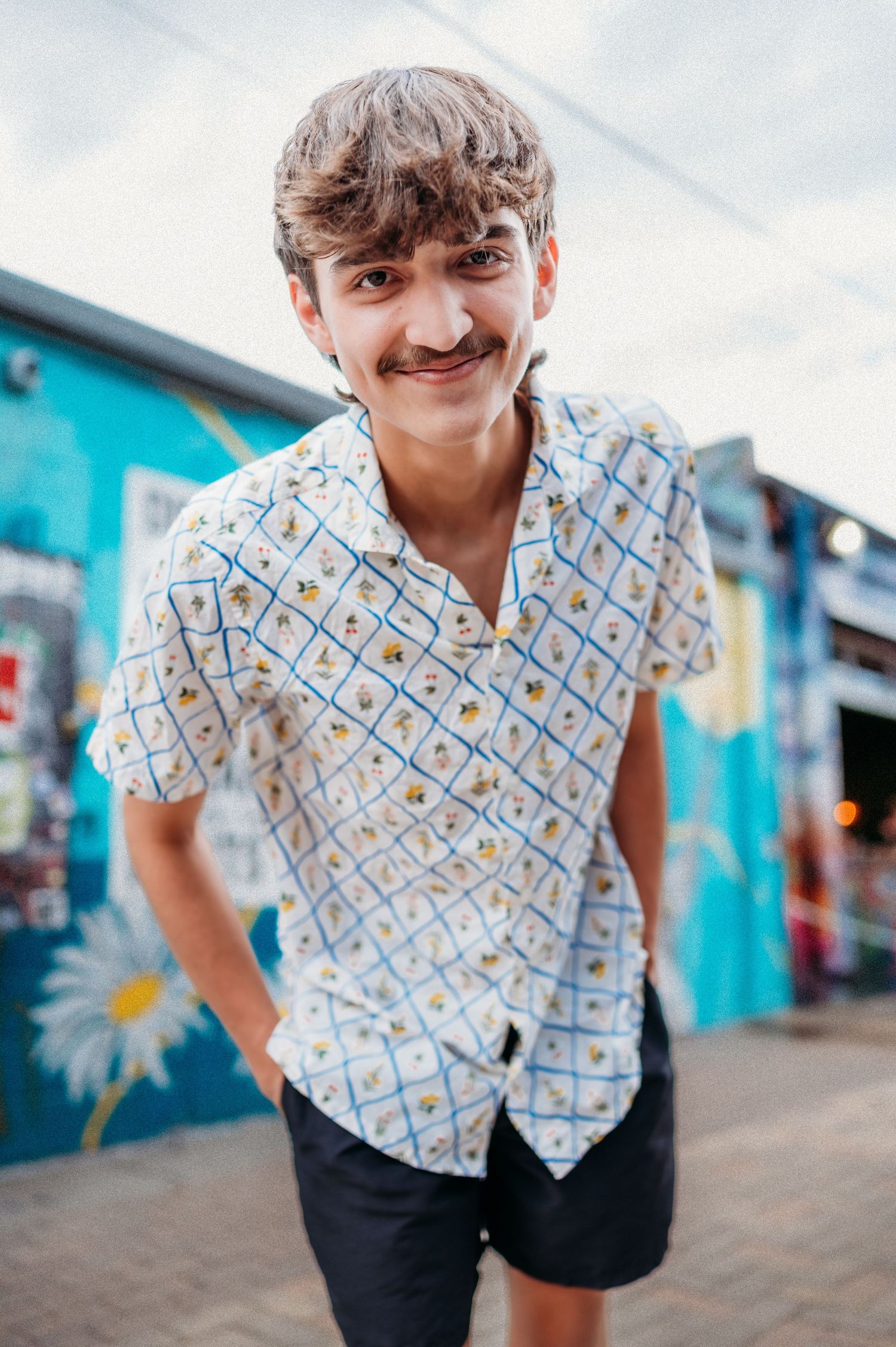 Colorado senior photographer creative portrait session